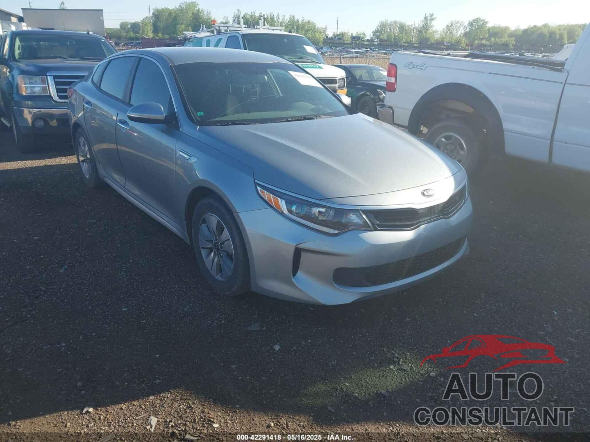 KIA OPTIMA HYBRID 2017 - KNAGT4LE1H5012500