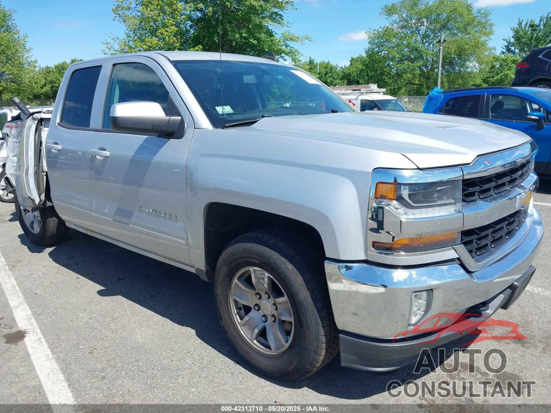 CHEVROLET SILVERADO 1500 2016 - 1GCVKREC6GZ298986