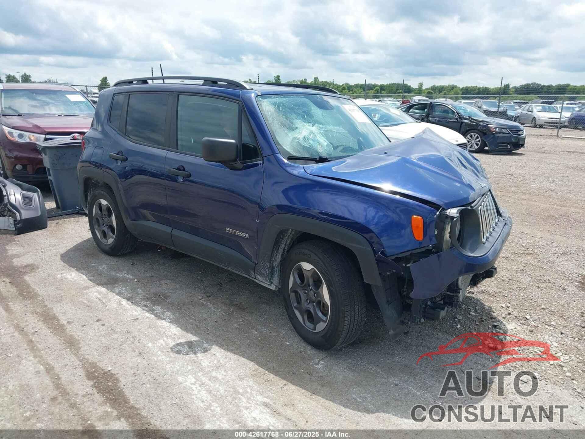 JEEP RENEGADE 2017 - ZACCJAAB8HPG05180