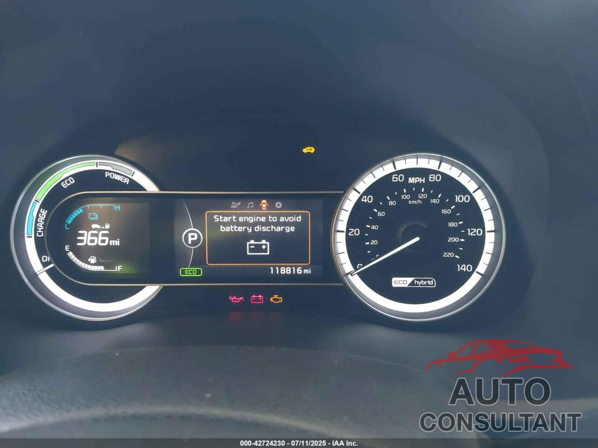 KIA NIRO 2017 - KNDCB3LCXH5084924