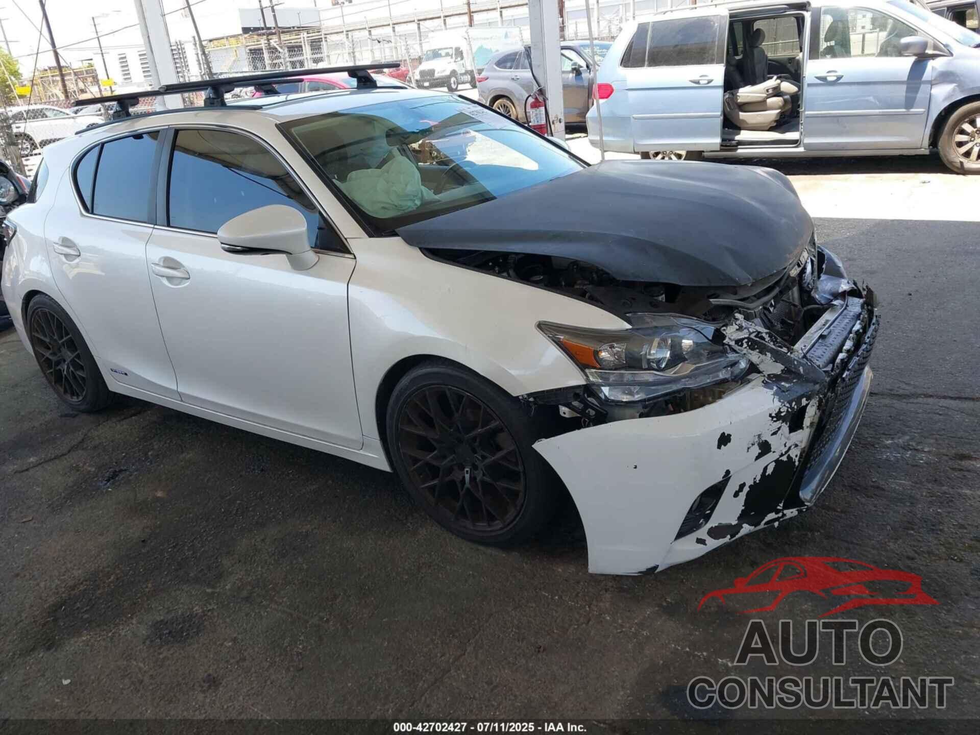 LEXUS CT 200H 2017 - JTHKD5BH6H2280289