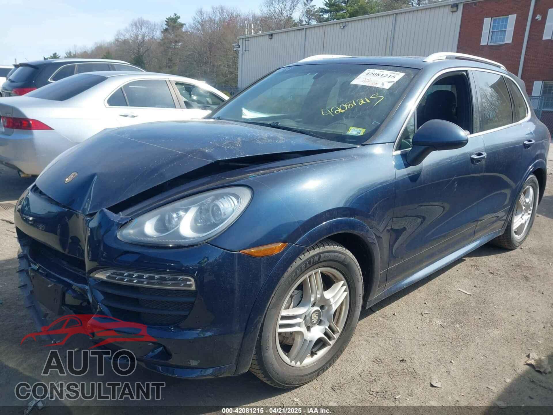 PORSCHE CAYENNE 2012 - WP1AB2A27CLA49899