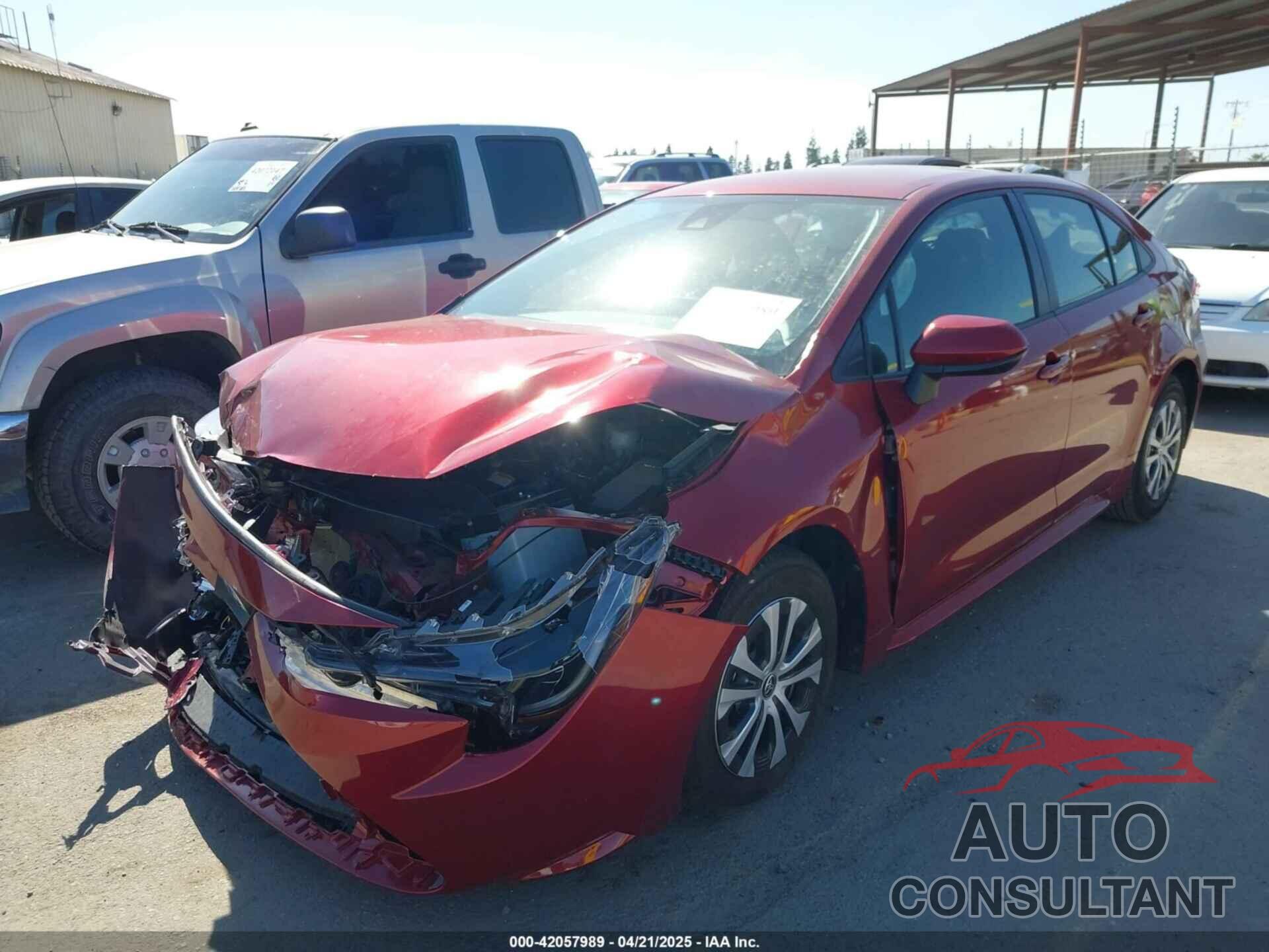 TOYOTA COROLLA 2022 - JTDEAMDE6NJ057045