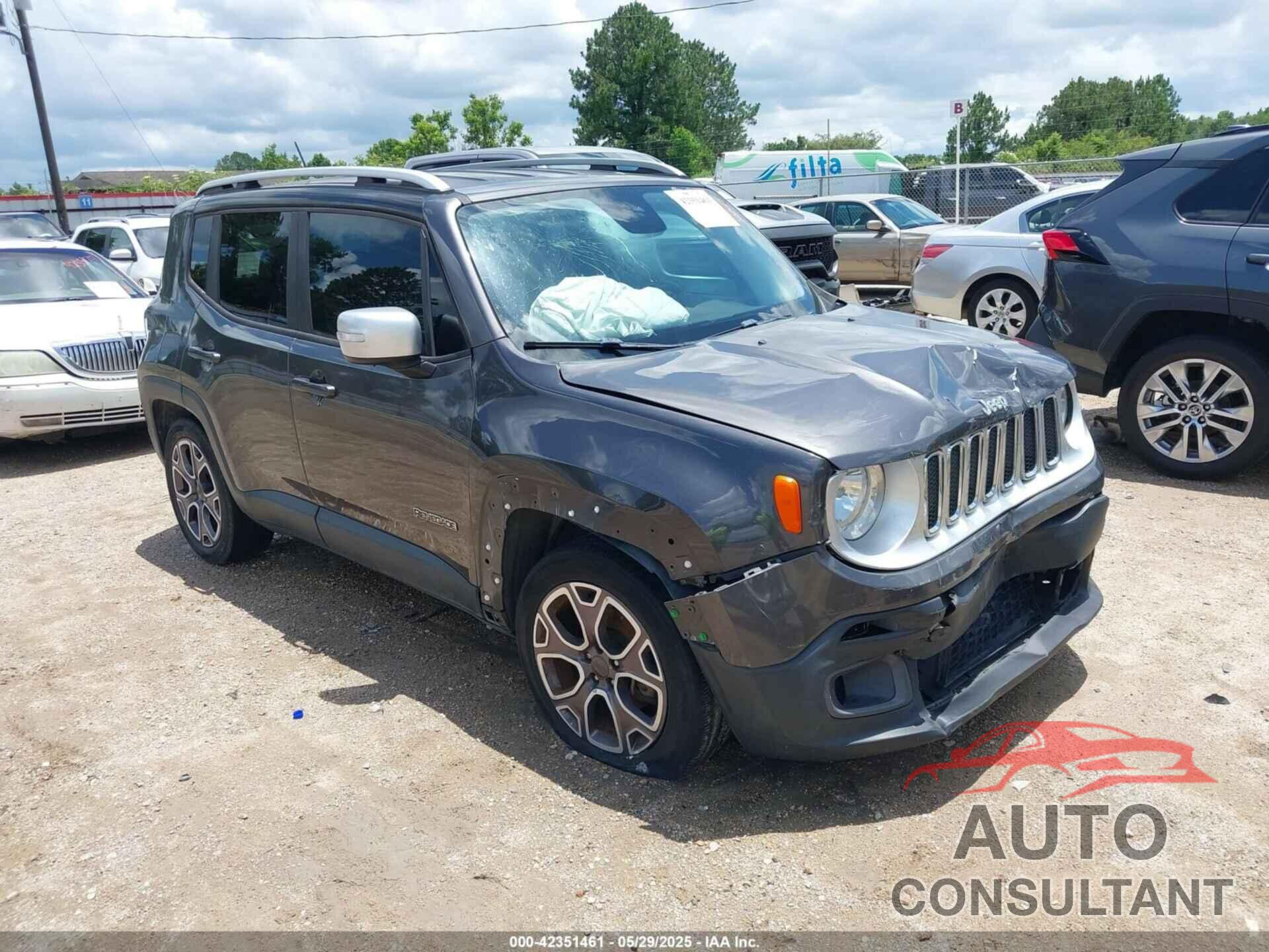 JEEP RENEGADE 2017 - ZACCJADB6HPE71846