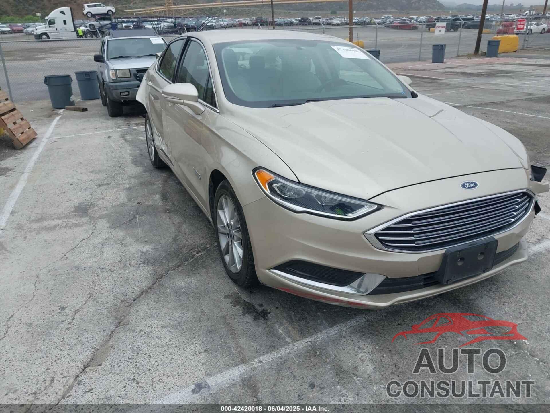 FORD FUSION ENERGI 2018 - 3FA6P0PU7JR176906