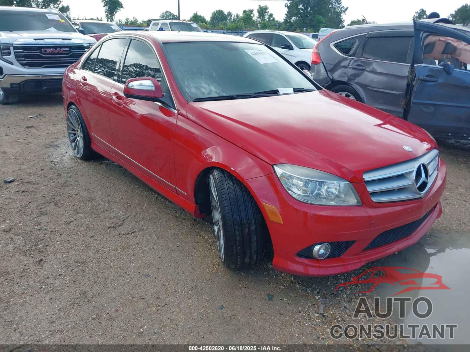 MERCEDES-BENZ C 300 2009 - WDDGF81X79R074165