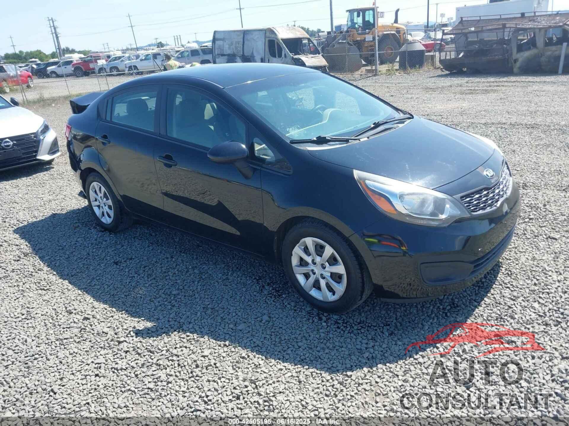 KIA RIO 2015 - KNADM4A32F6504722