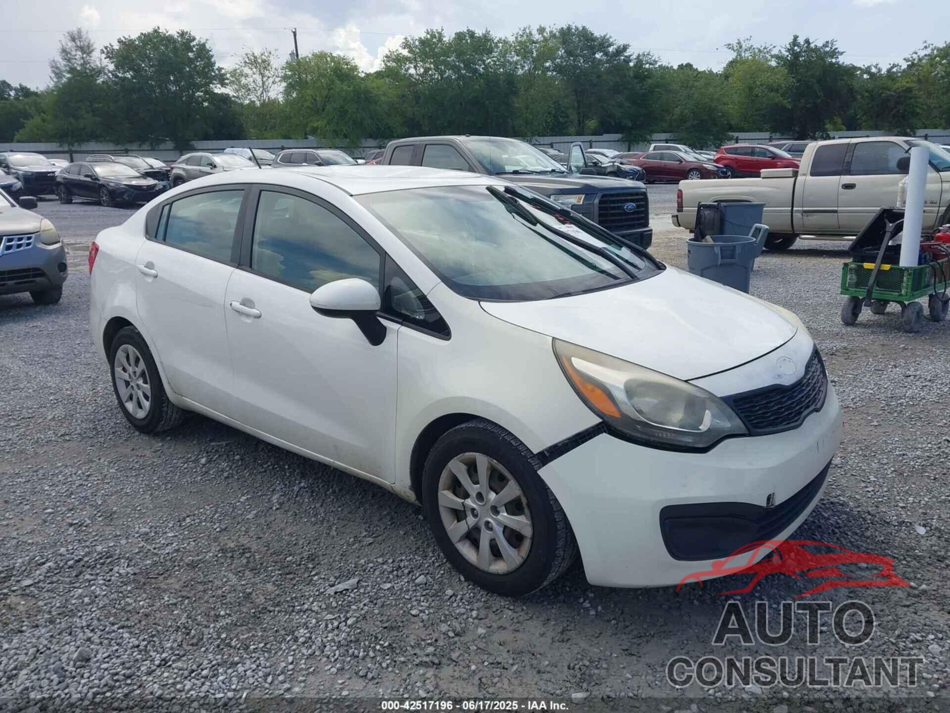 KIA RIO 2014 - KNADM4A35E6396269