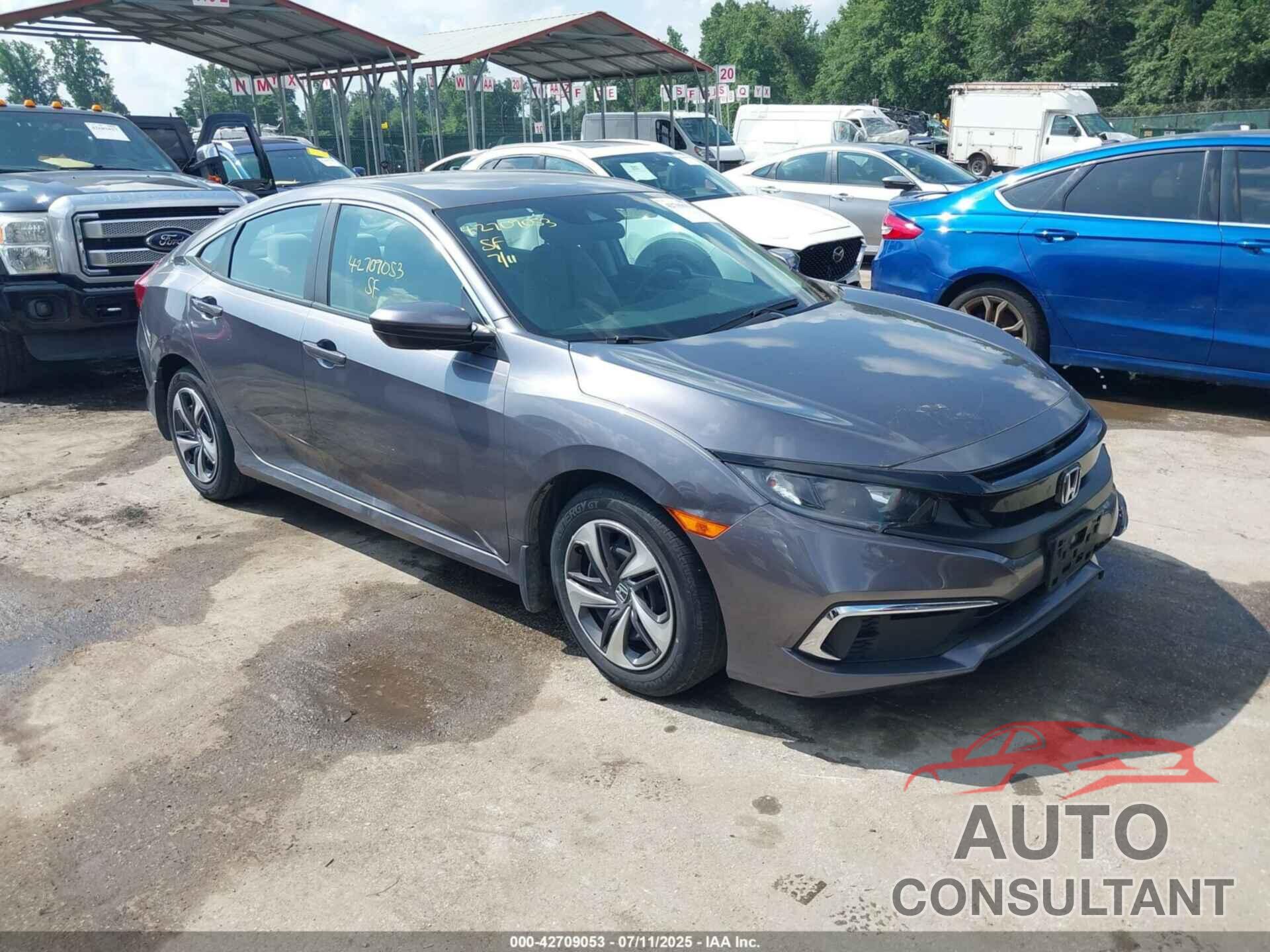 HONDA CIVIC 2020 - 2HGFC2F61LH596441
