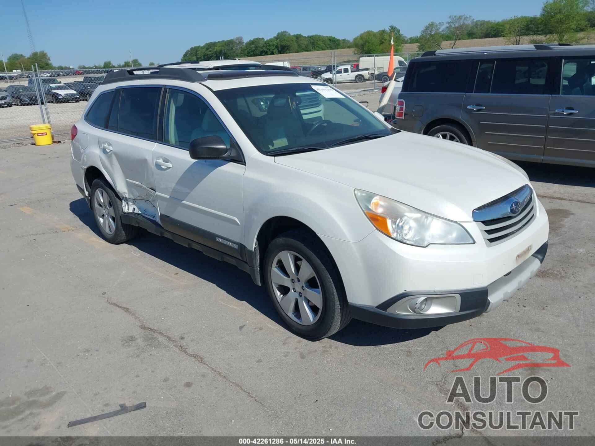 SUBARU OUTBACK 2012 - 4S4BRCGC5C3218983