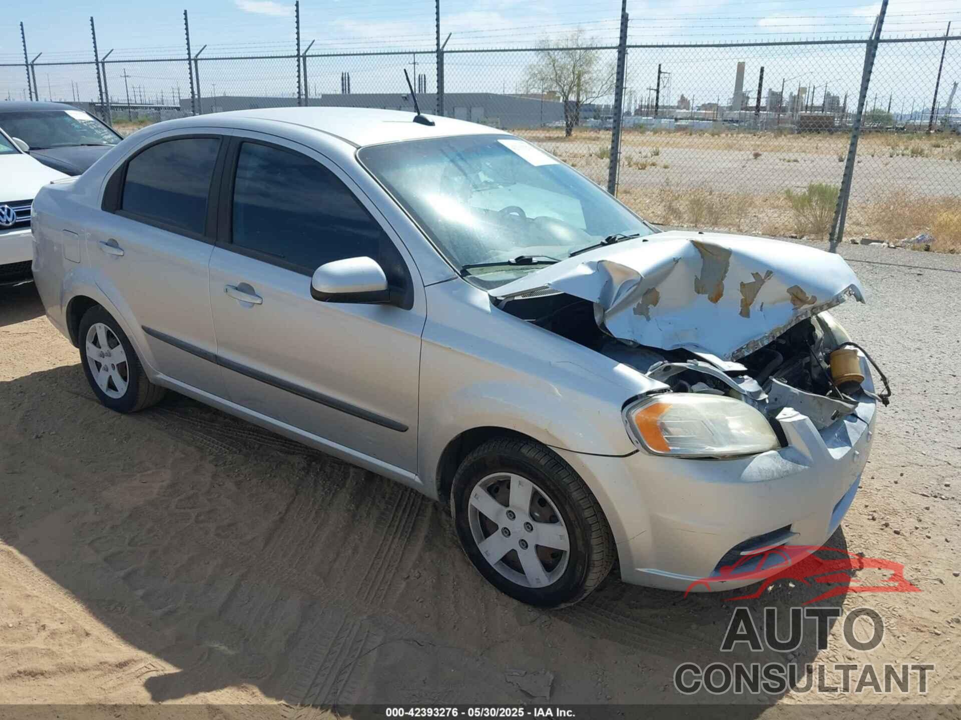 CHEVROLET AVEO 2011 - KL1TD5DE6BB263029