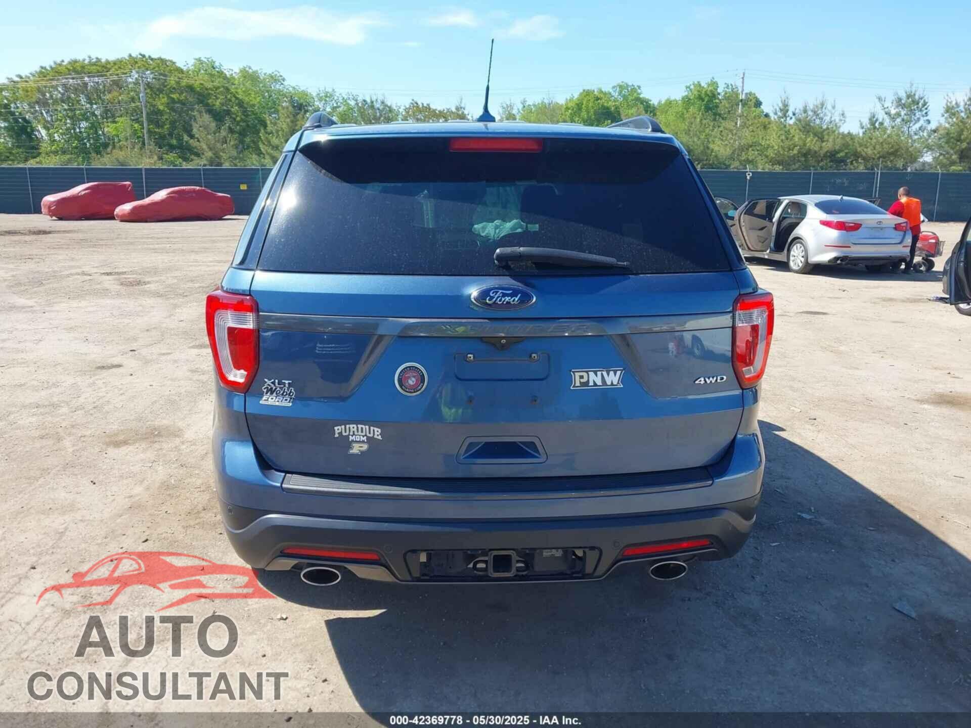 FORD EXPLORER 2018 - 1FM5K8D87JGB40467