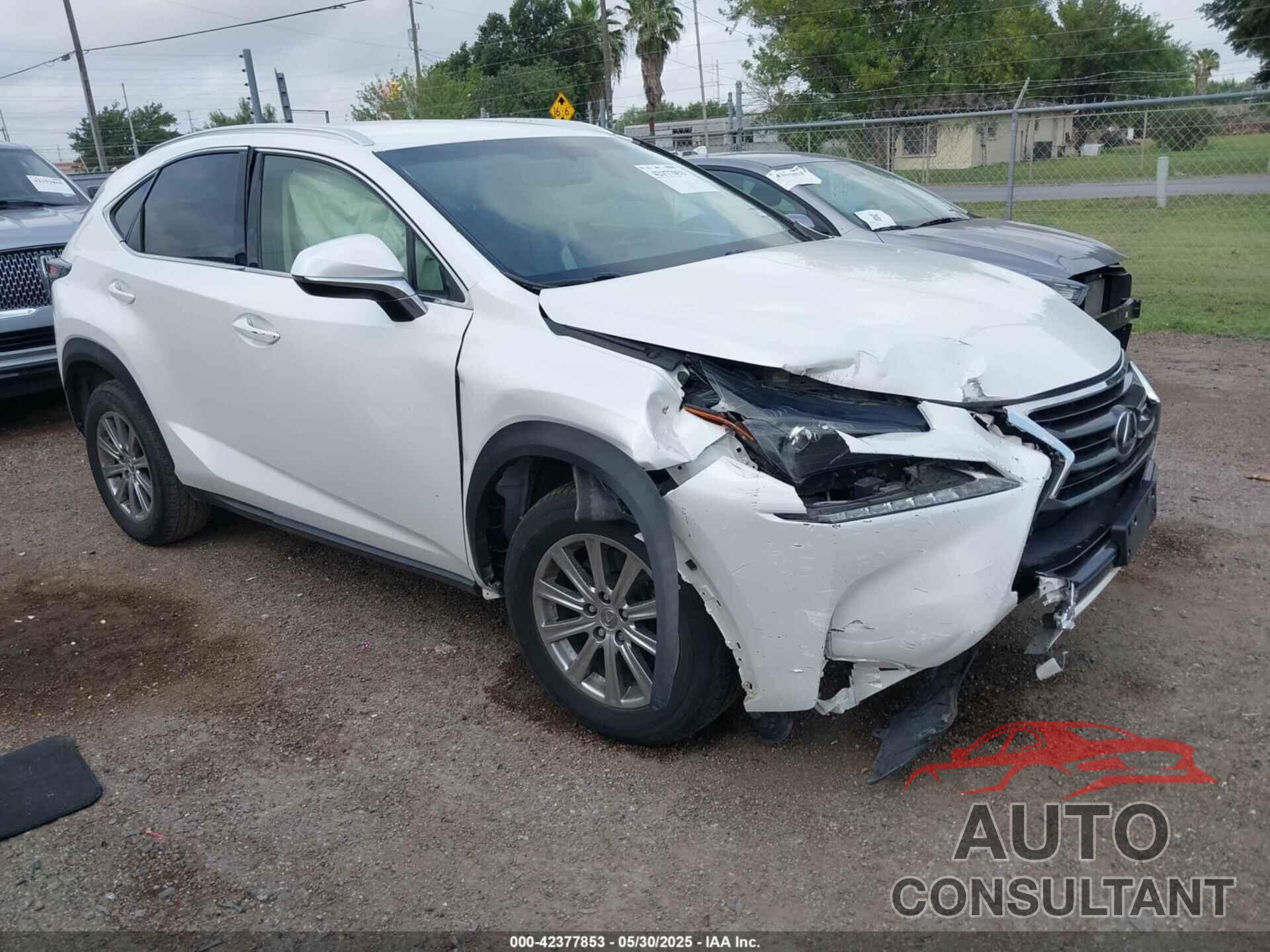LEXUS NX 200T 2016 - JTJYARBZ2G2043136
