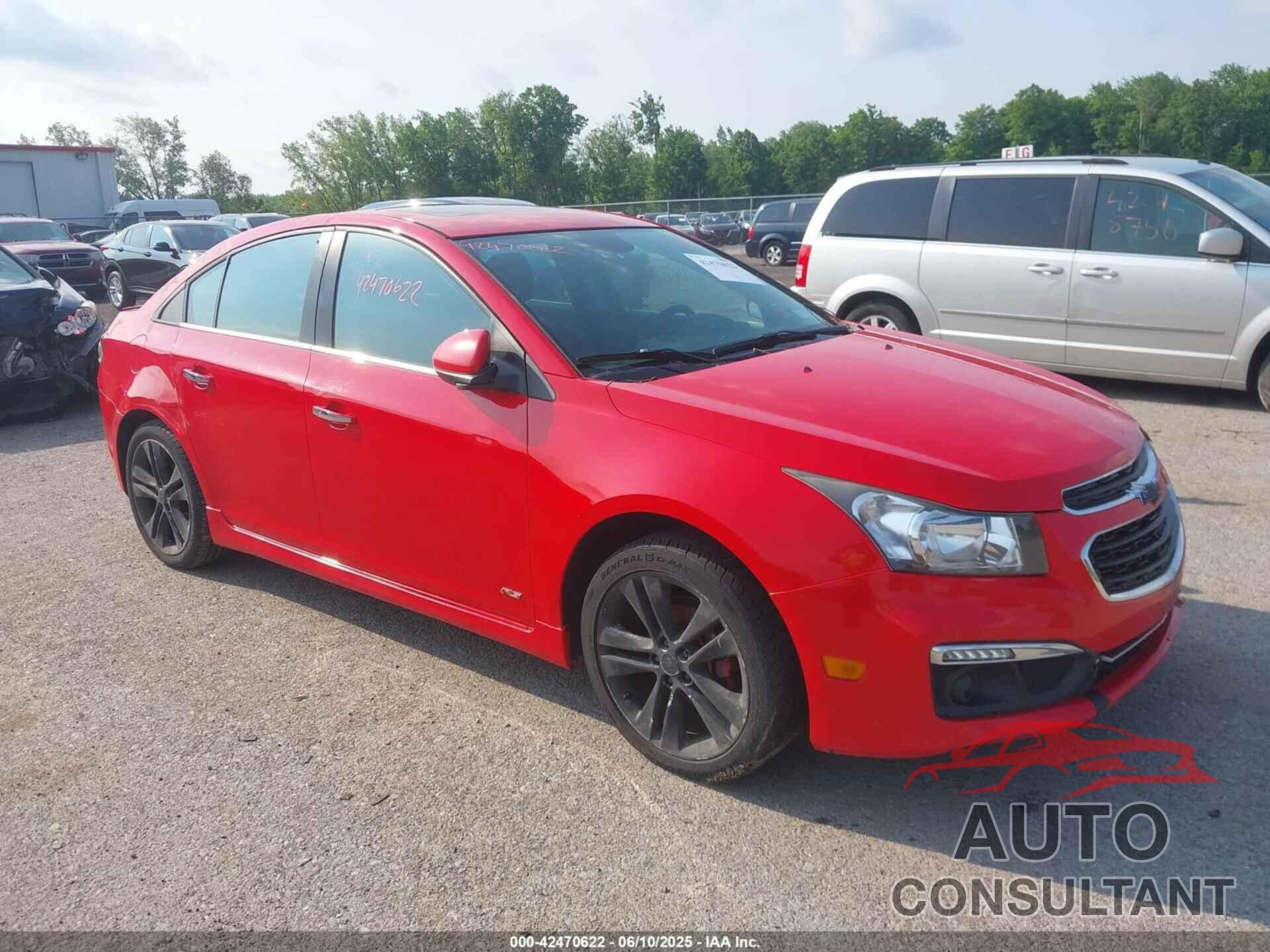 CHEVROLET CRUZE 2015 - 1G1PG5SBXF7131709
