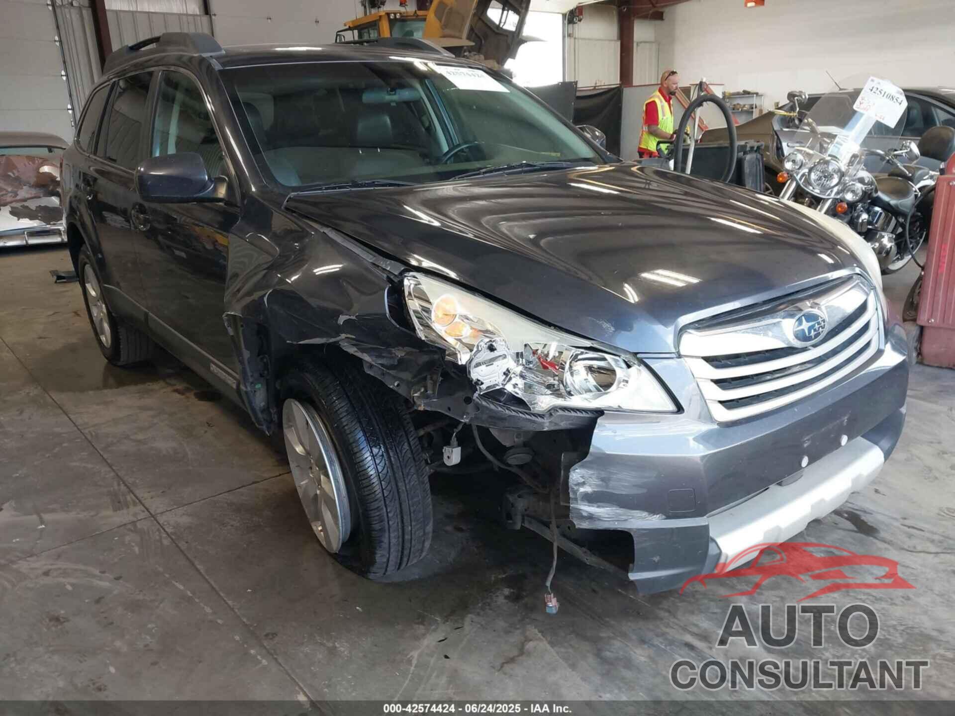 SUBARU OUTBACK 2010 - 4S4BRBKC6A3349435