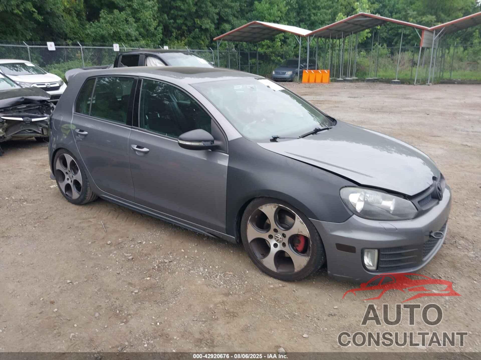 VOLKSWAGEN GTI 2012 - WVWHD7AJ1CW142107