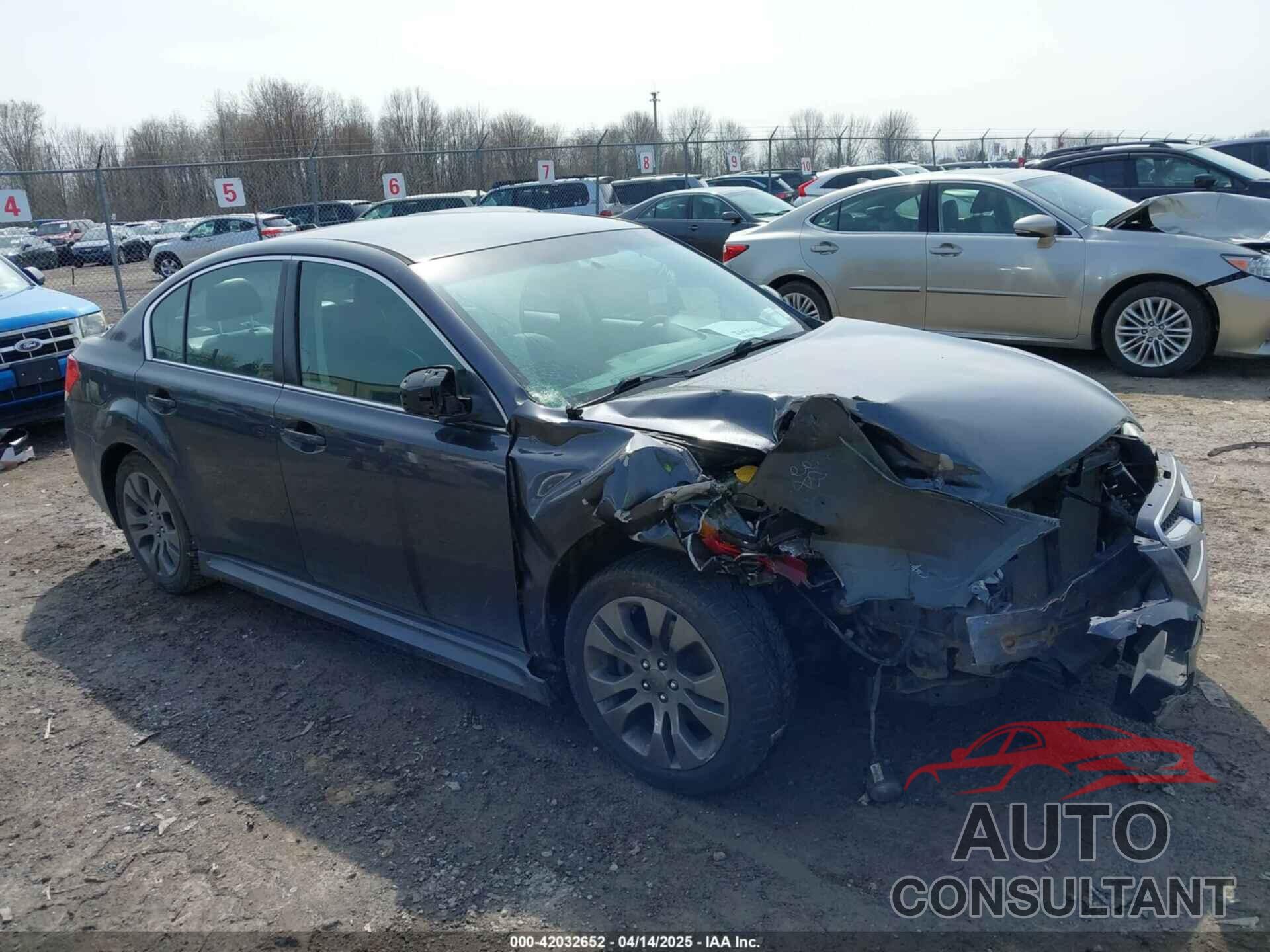 SUBARU LEGACY 2011 - 4S3BMBJ67B3212777