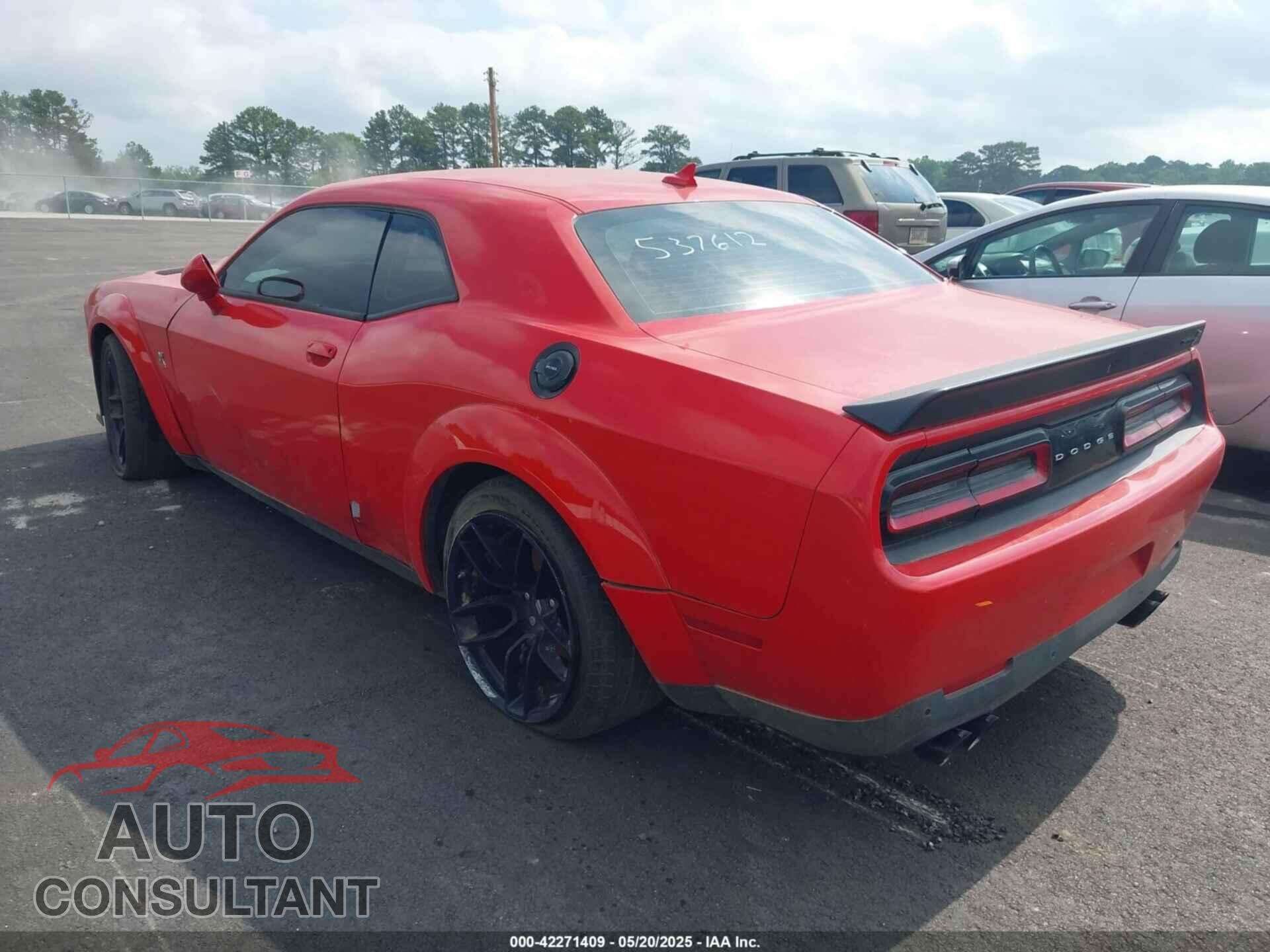 DODGE CHALLENGER 2021 - 2C3CDZFJ2MH537612