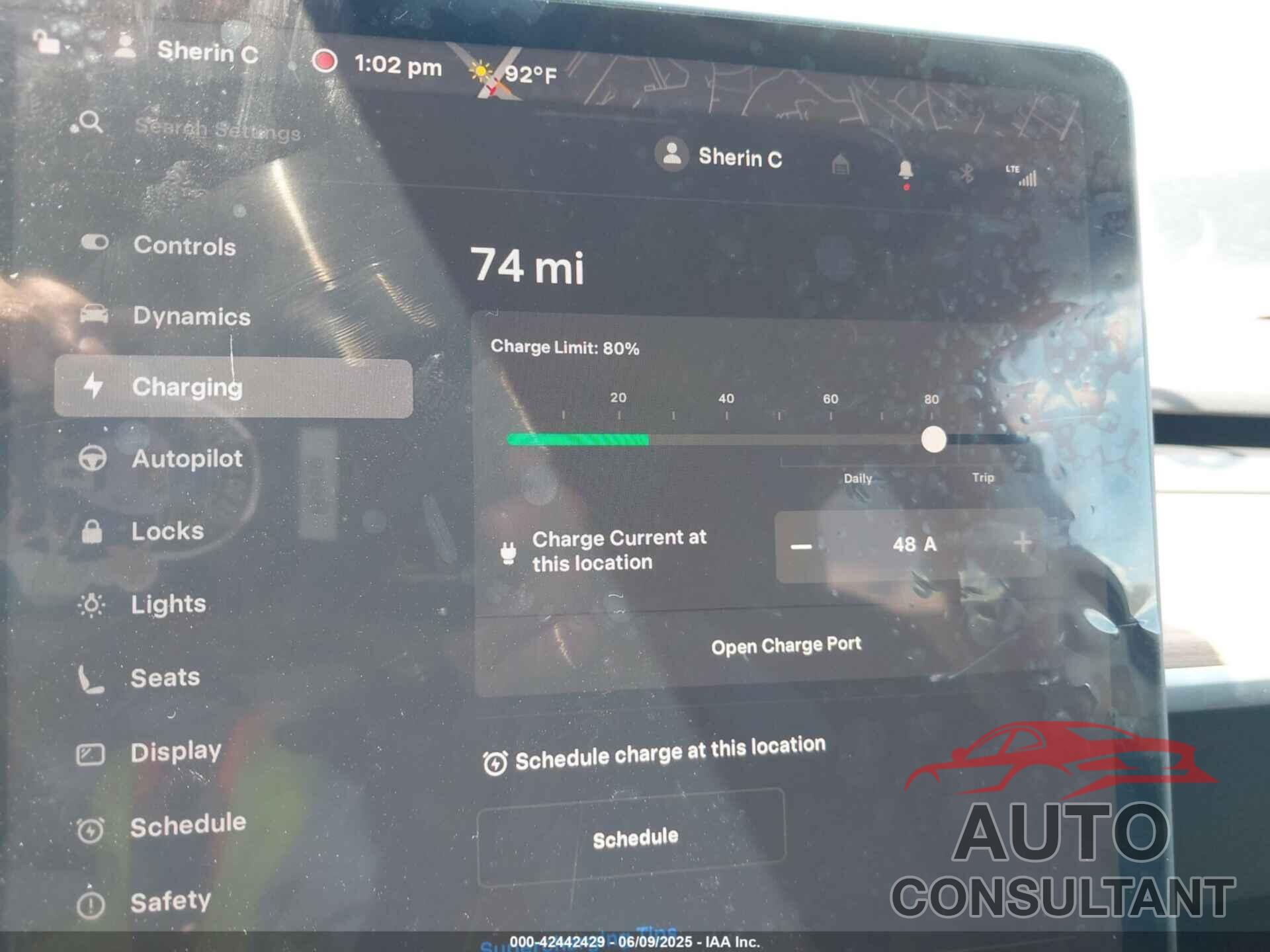 TESLA MODEL Y 2024 - 7SAYGDEE2RA281209
