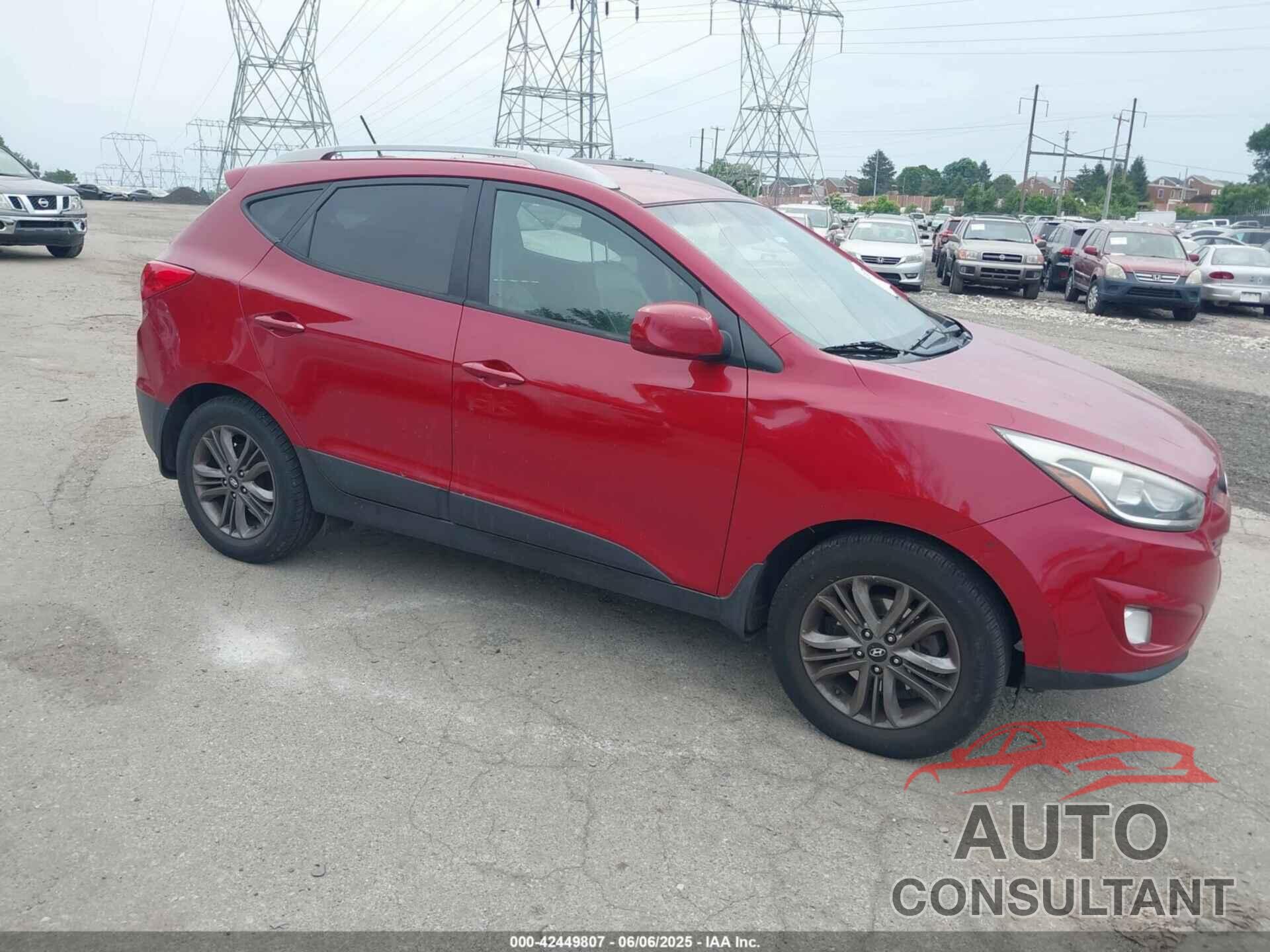 HYUNDAI TUCSON 2014 - KM8JU3AG7EU890207