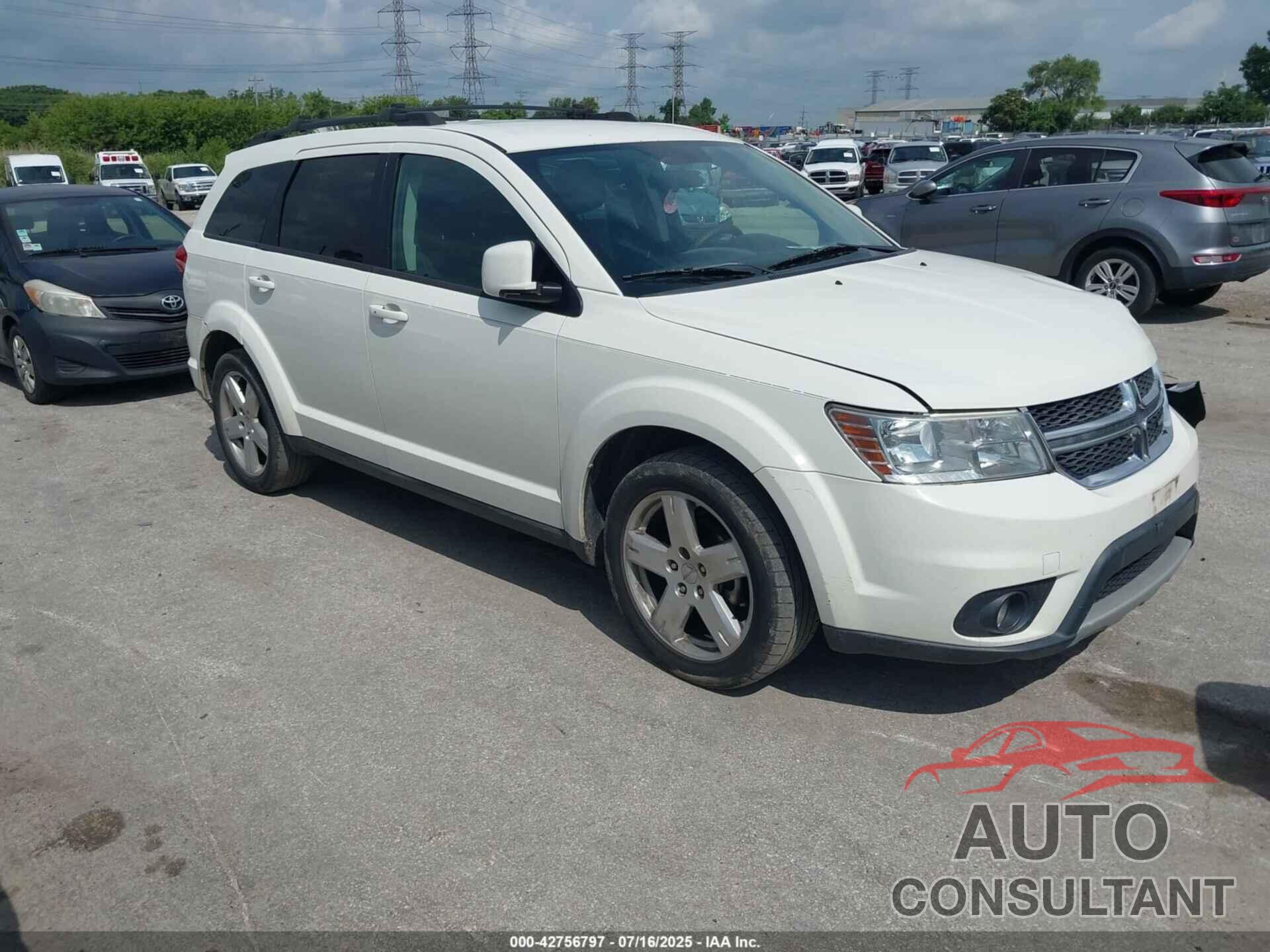 DODGE JOURNEY 2012 - 3C4PDCBG5CT271108