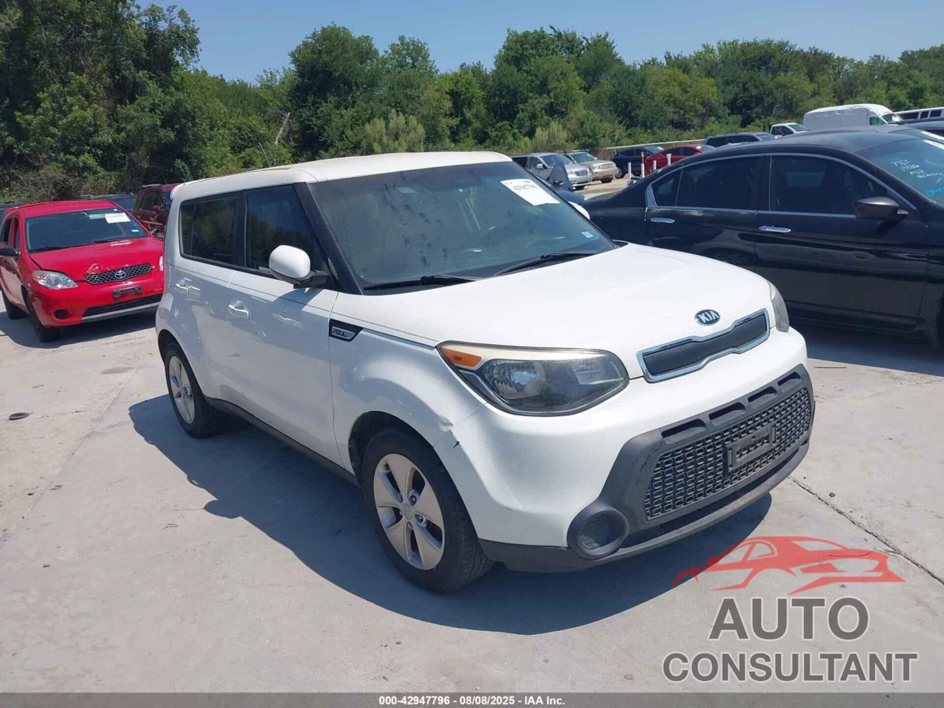 KIA SOUL 2015 - KNDJN2A23F7220492