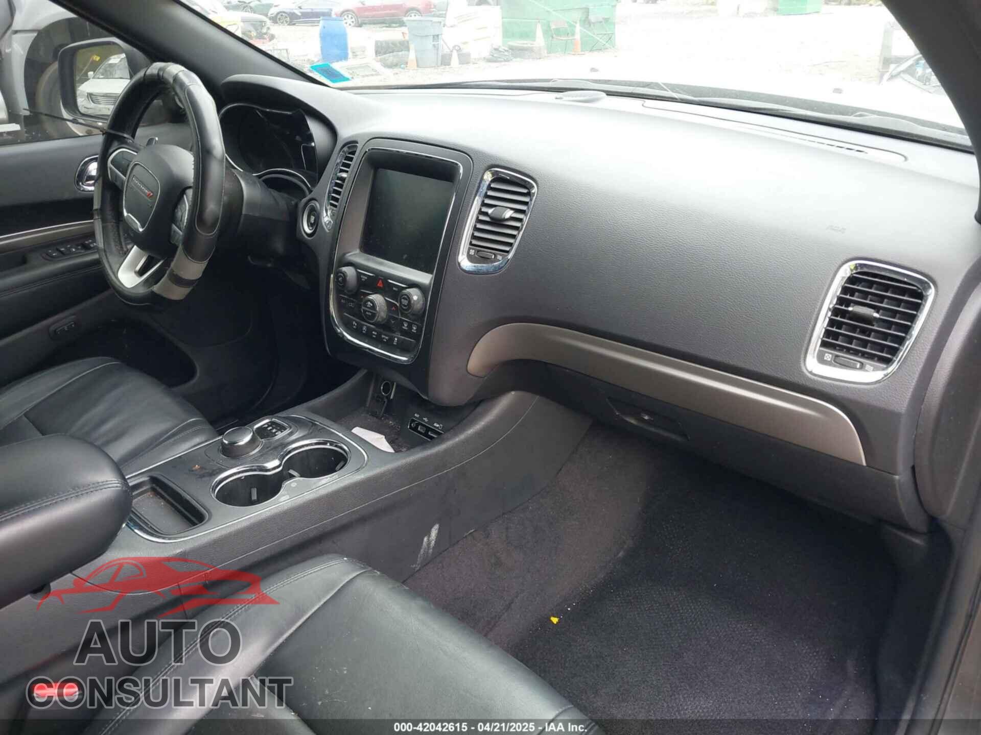 DODGE DURANGO 2017 - 1C4RDJDGXHC907082