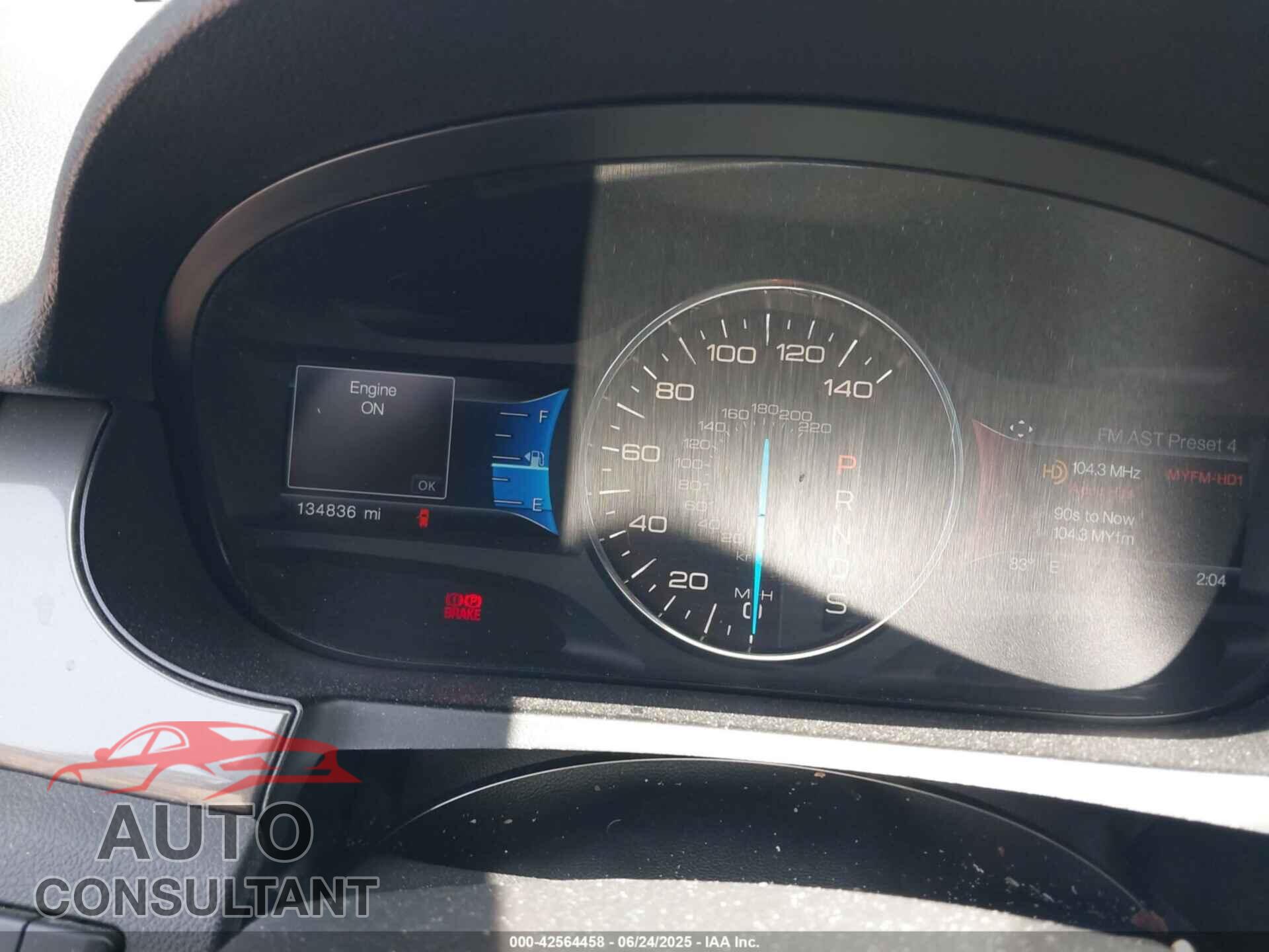 FORD EDGE 2014 - 2FMDK3AK4EBA90896
