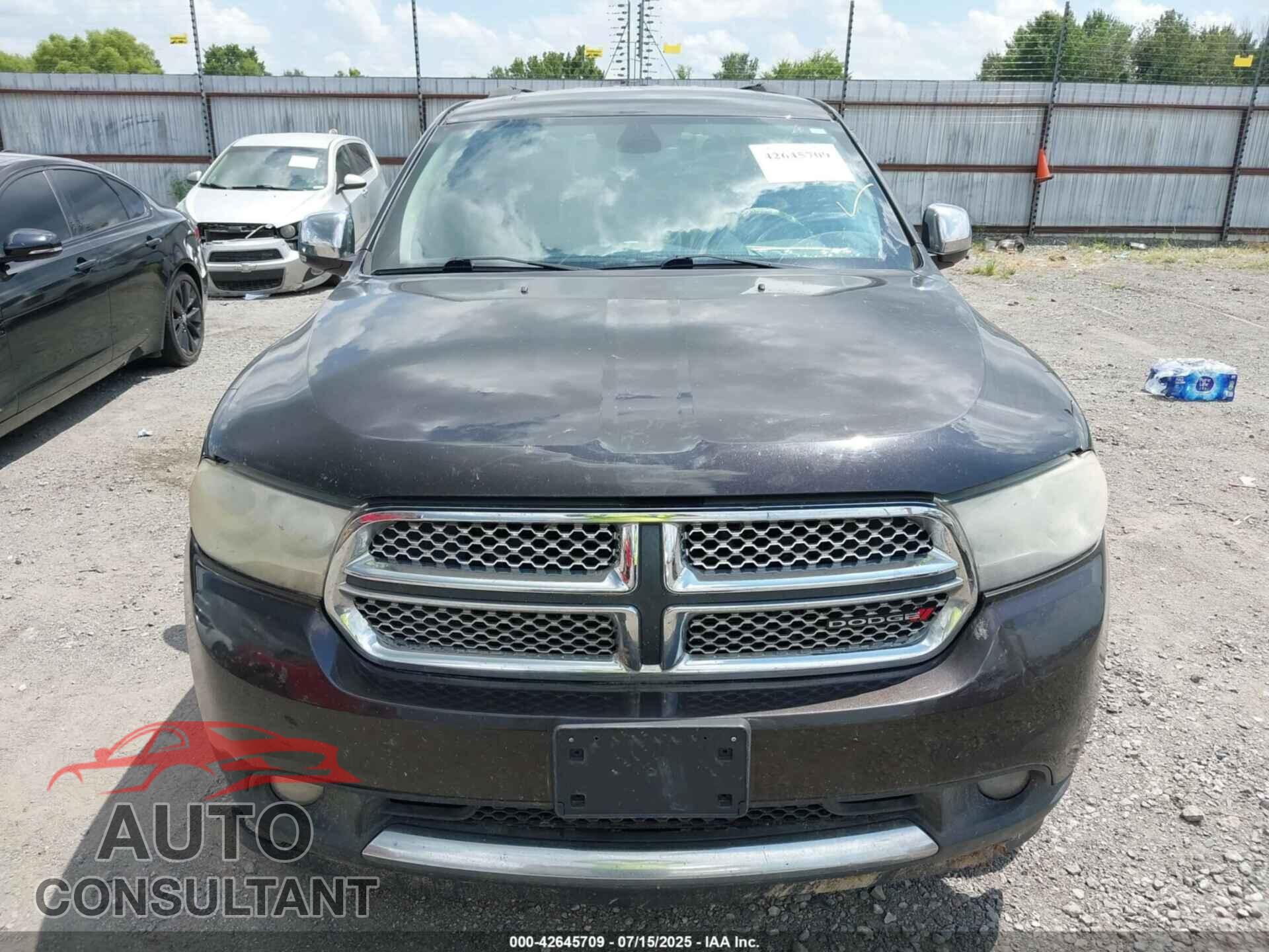 DODGE DURANGO 2013 - 1C4RDHEG3DC562477
