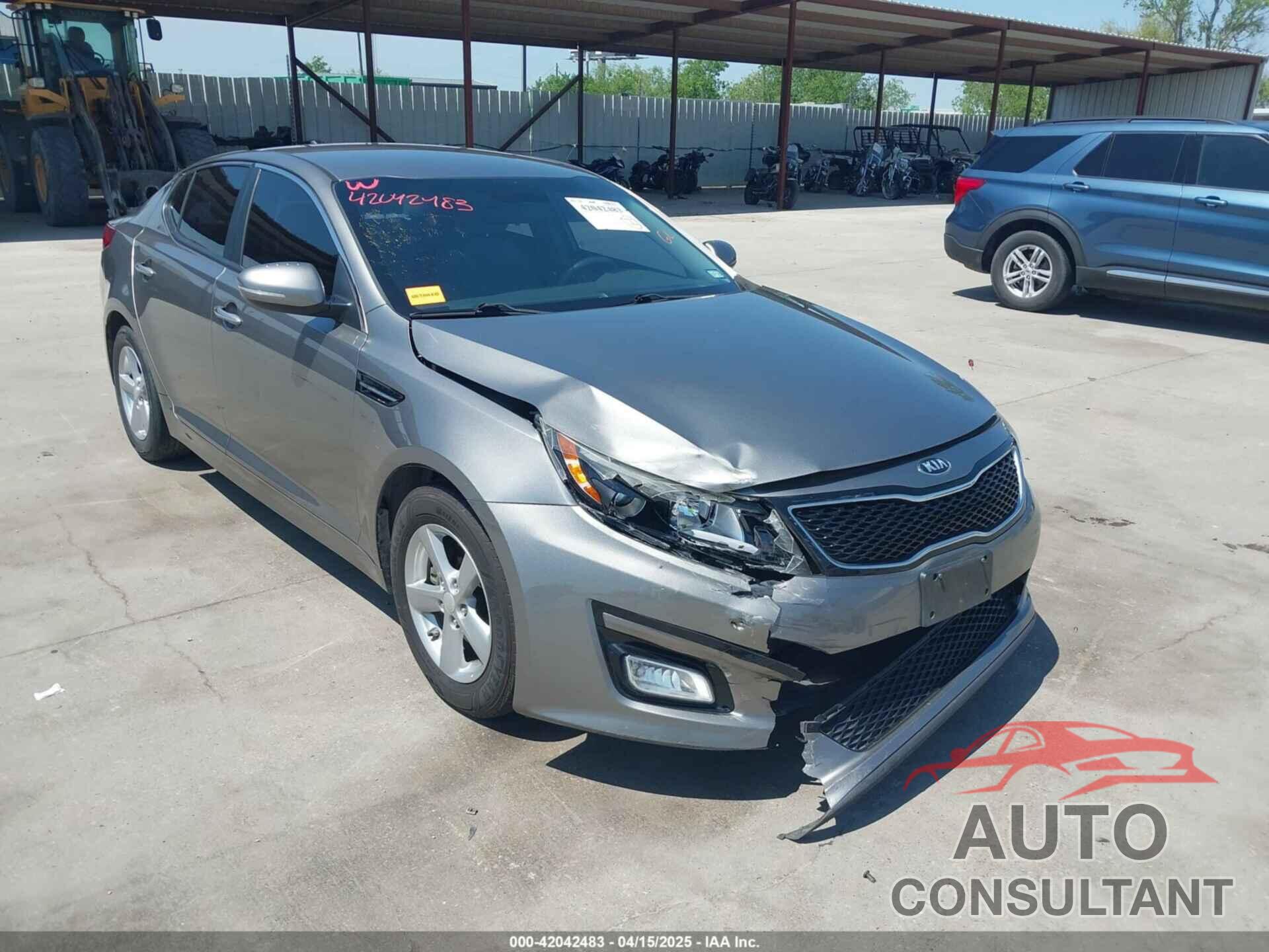 KIA OPTIMA 2015 - 5XXGM4A74FG411866