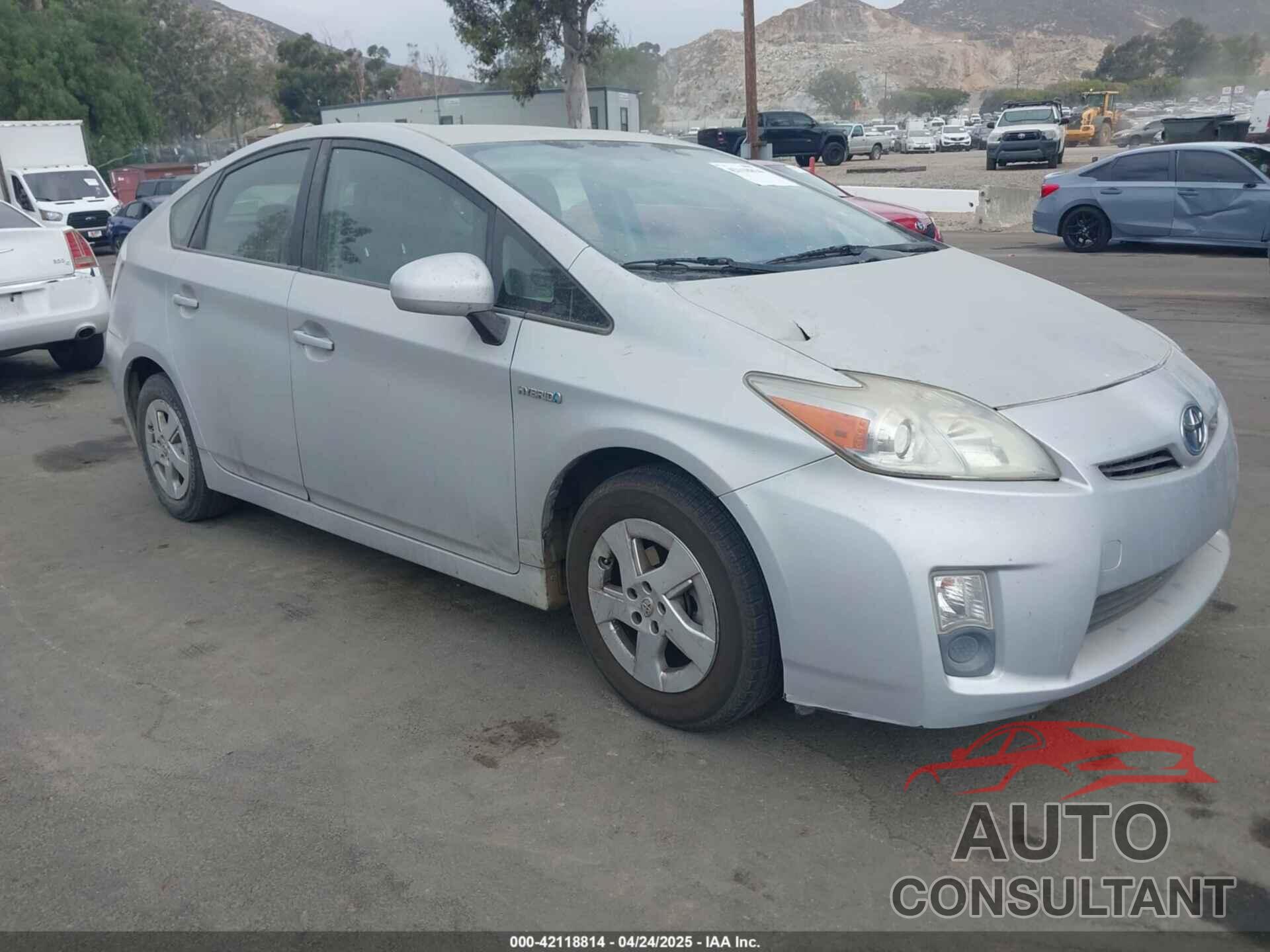 TOYOTA PRIUS 2010 - JTDKN3DU7A5177691