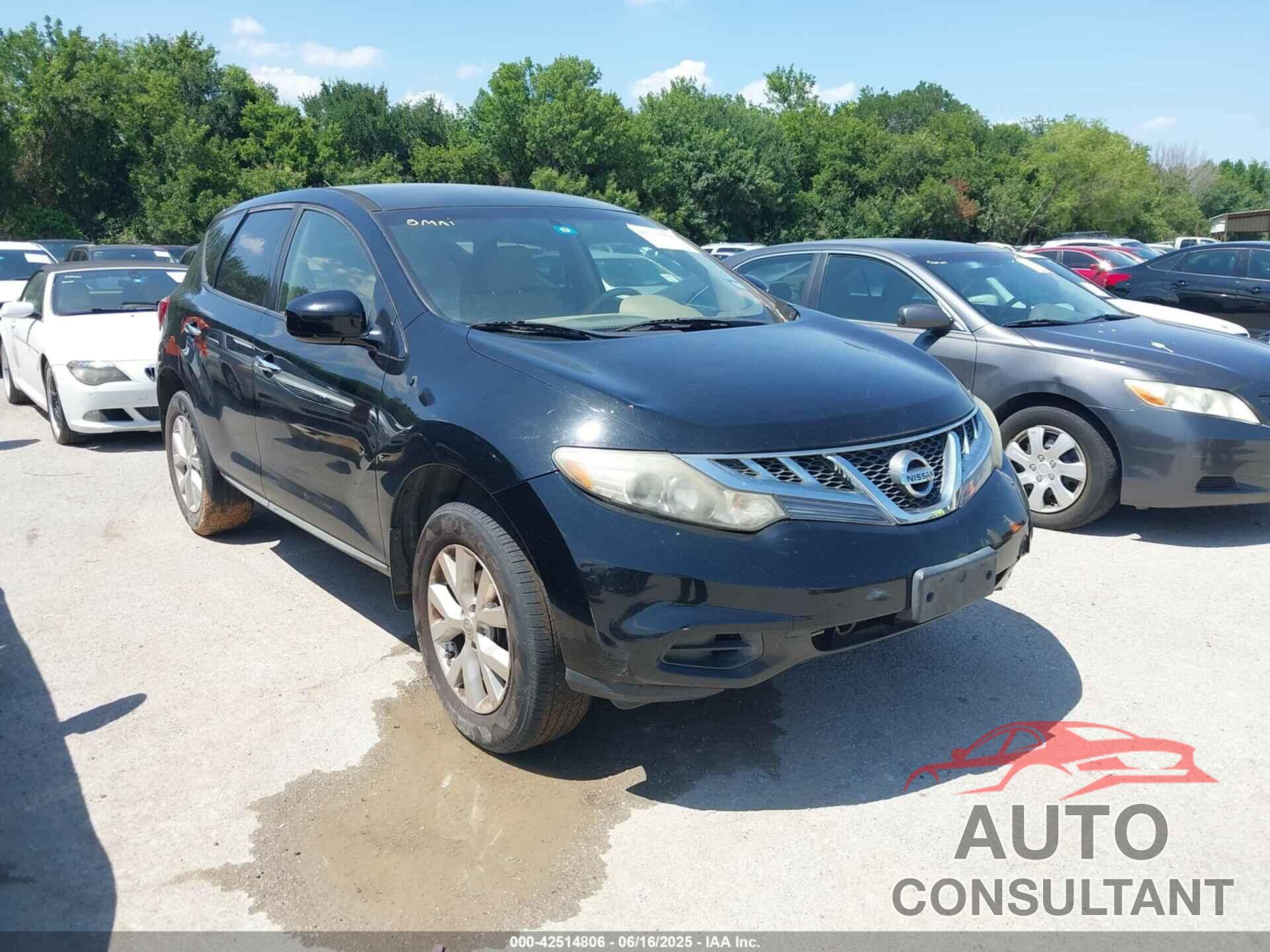 NISSAN MURANO 2013 - JN8AZ1MU7DW209031