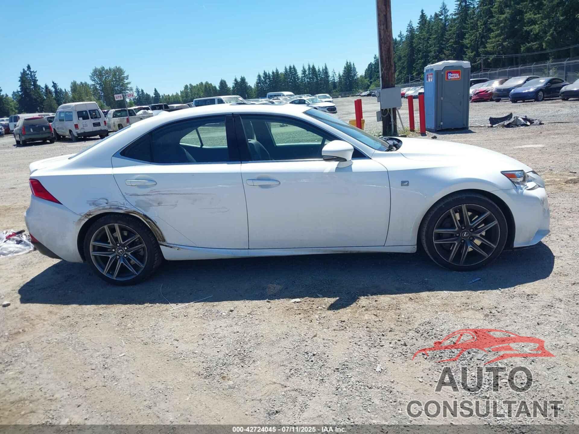 LEXUS IS 350 2015 - JTHBE1D29F5019801
