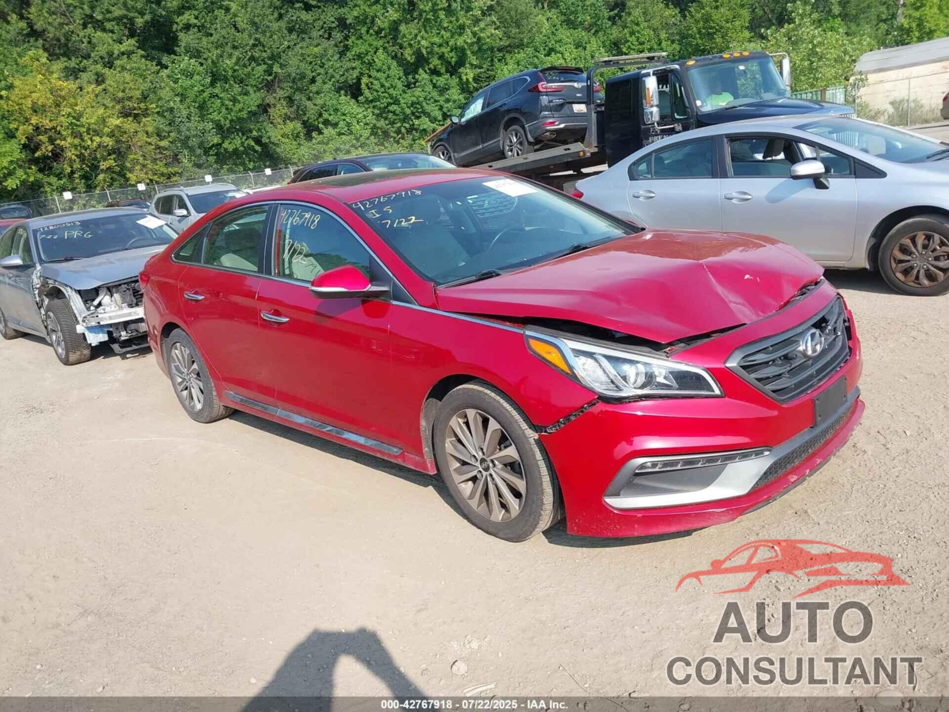 HYUNDAI SONATA 2017 - 5NPE34AF4HH568614