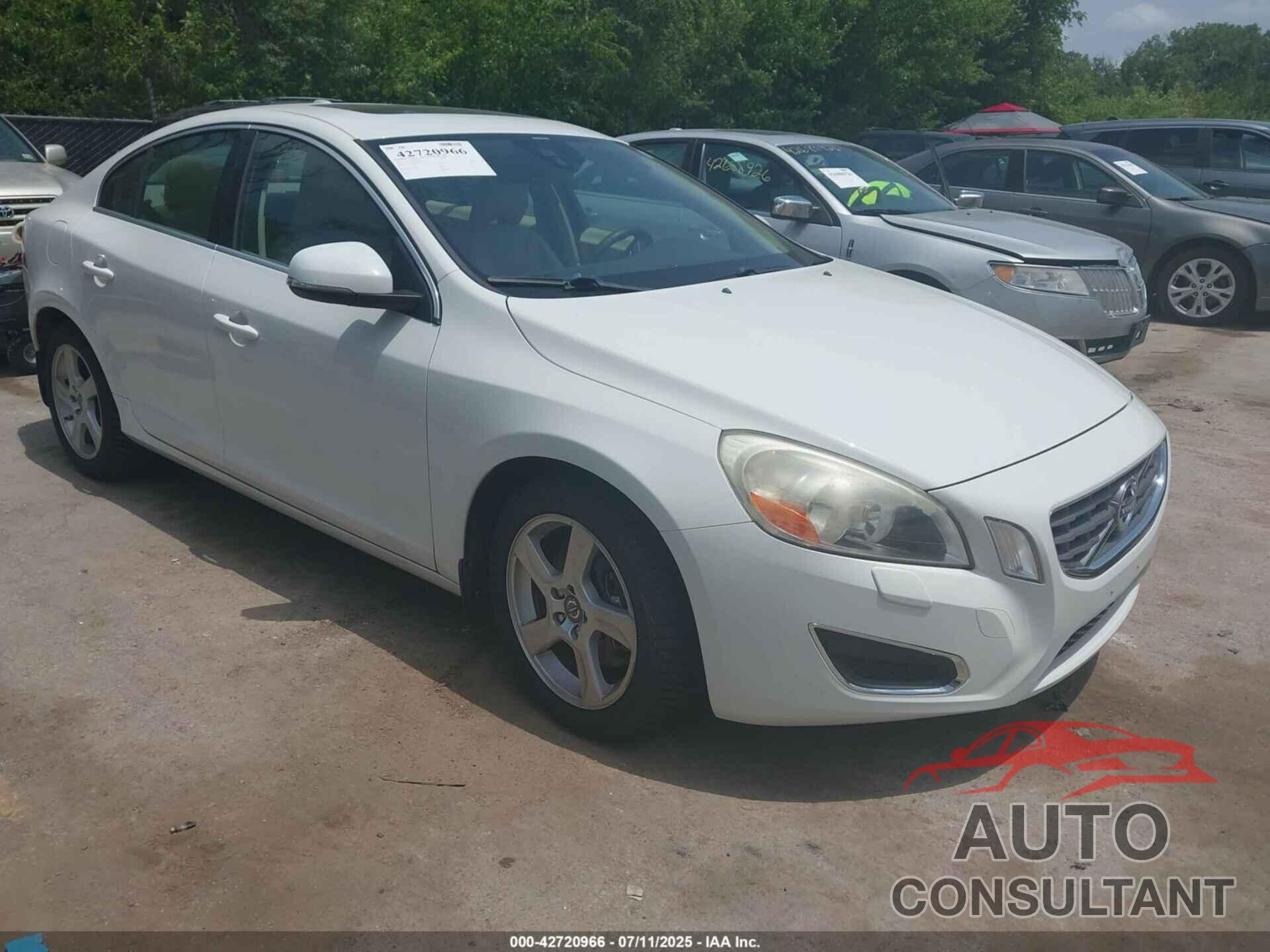 VOLVO S60 2013 - YV1612FS5D2182665
