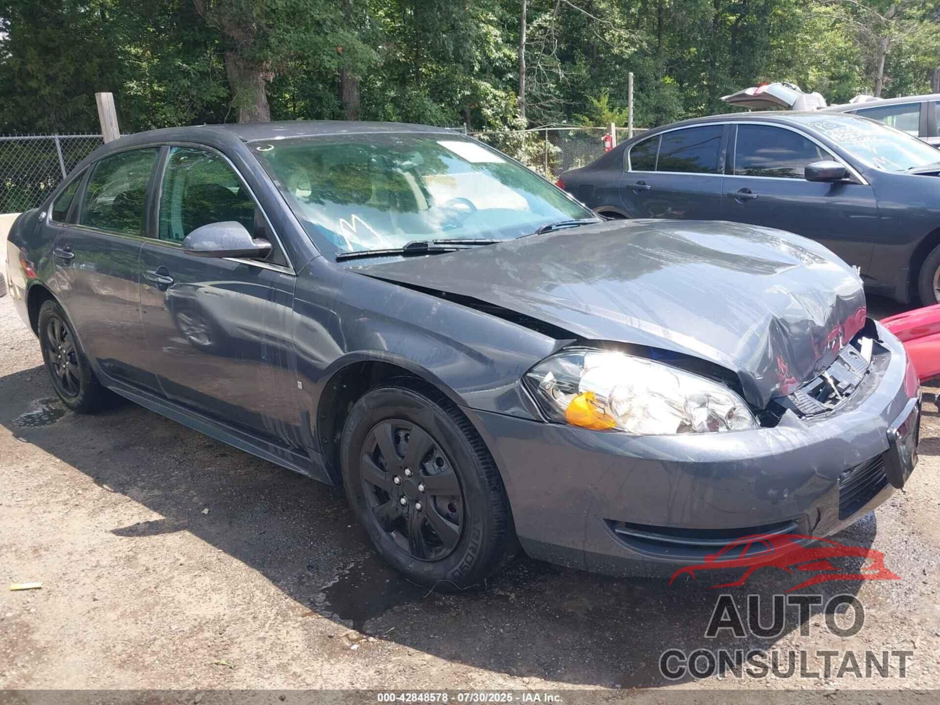 CHEVROLET IMPALA 2009 - 2G1WB57K191280577