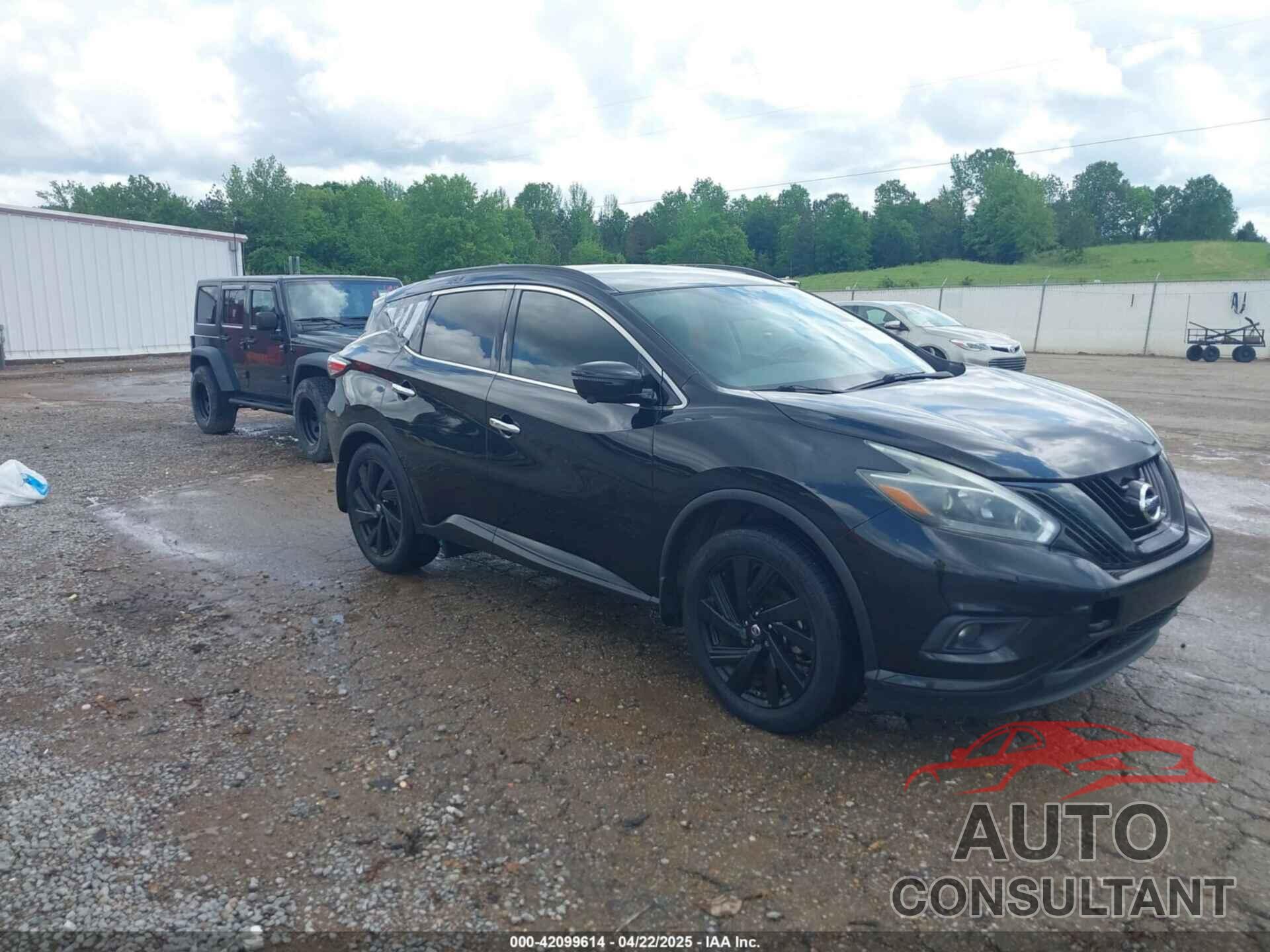 NISSAN MURANO 2018 - 5N1AZ2MG6JN128773
