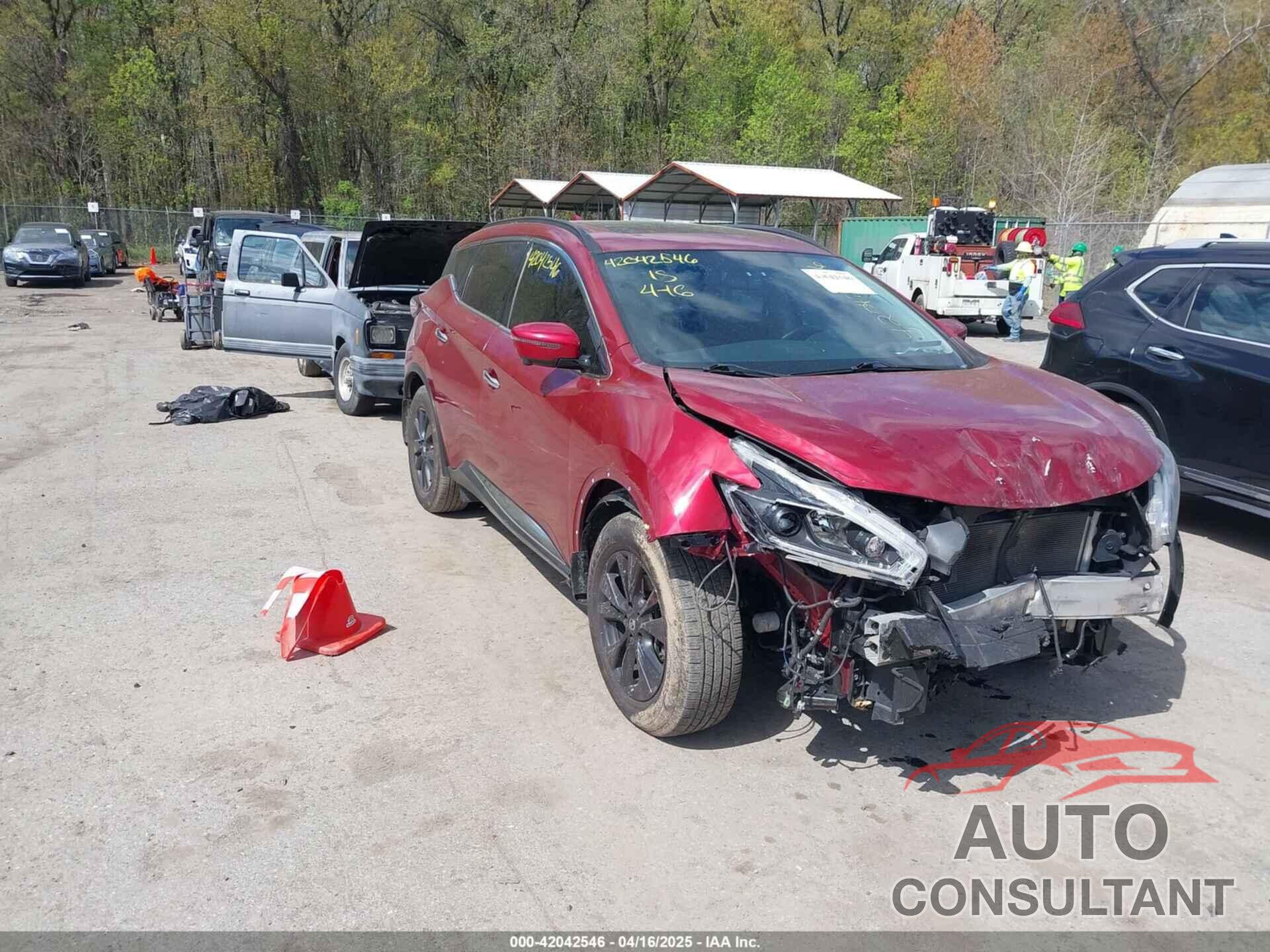 NISSAN MURANO 2018 - 5N1AZ2MH6JN200385