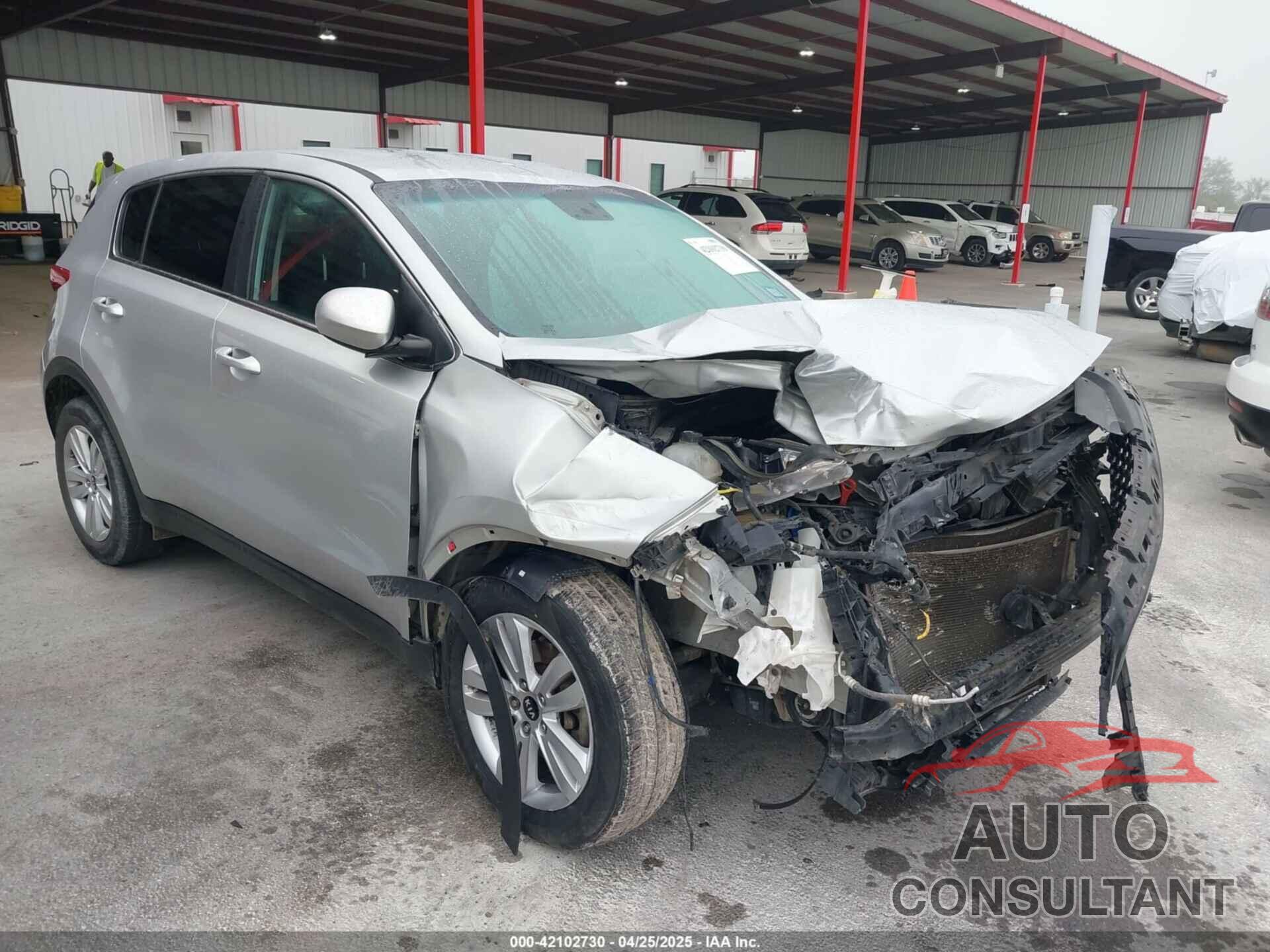 KIA SPORTAGE 2017 - KNDPM3AC6H7166913