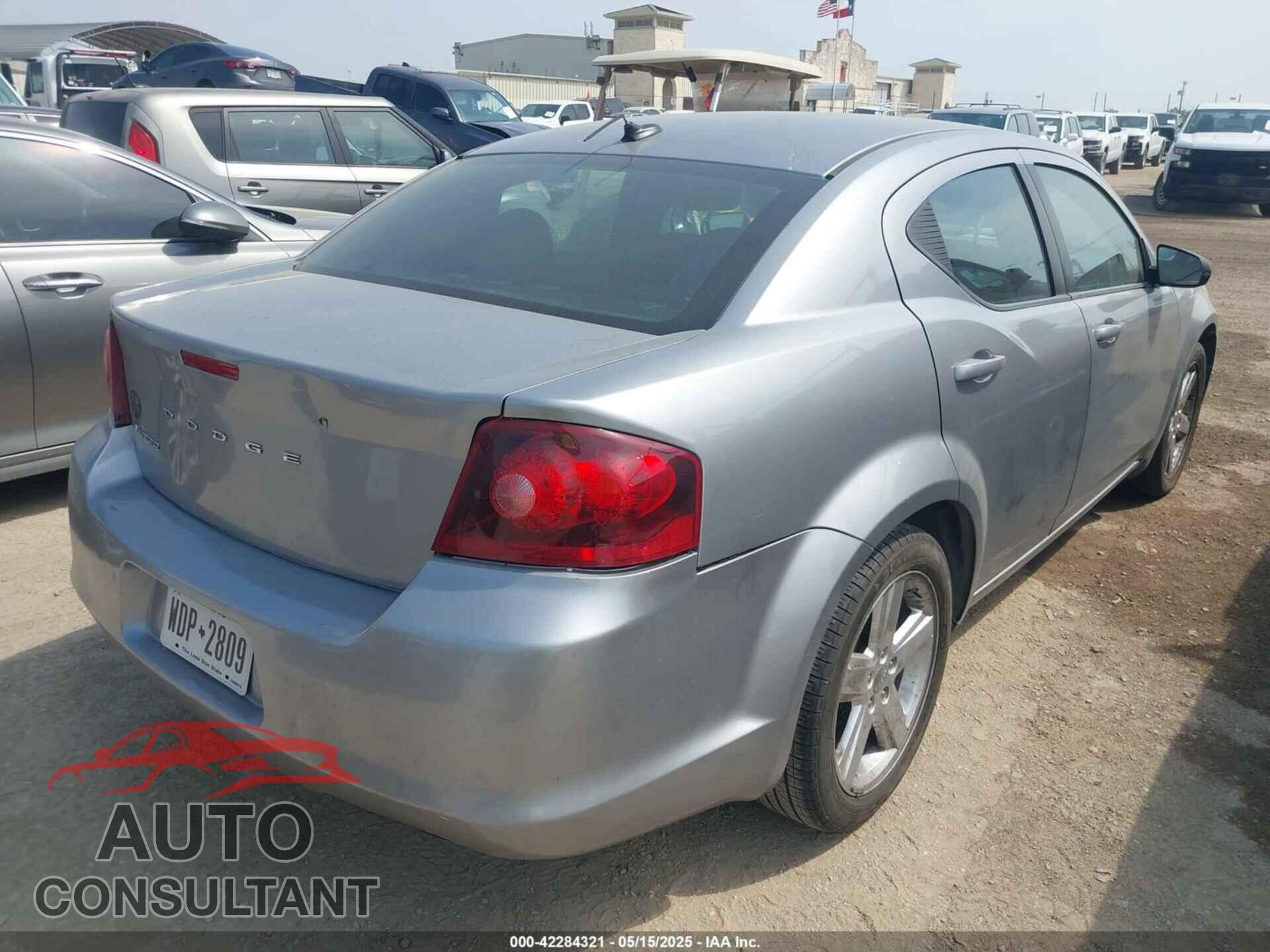 DODGE AVENGER 2013 - 1C3CDZAB1DN537284