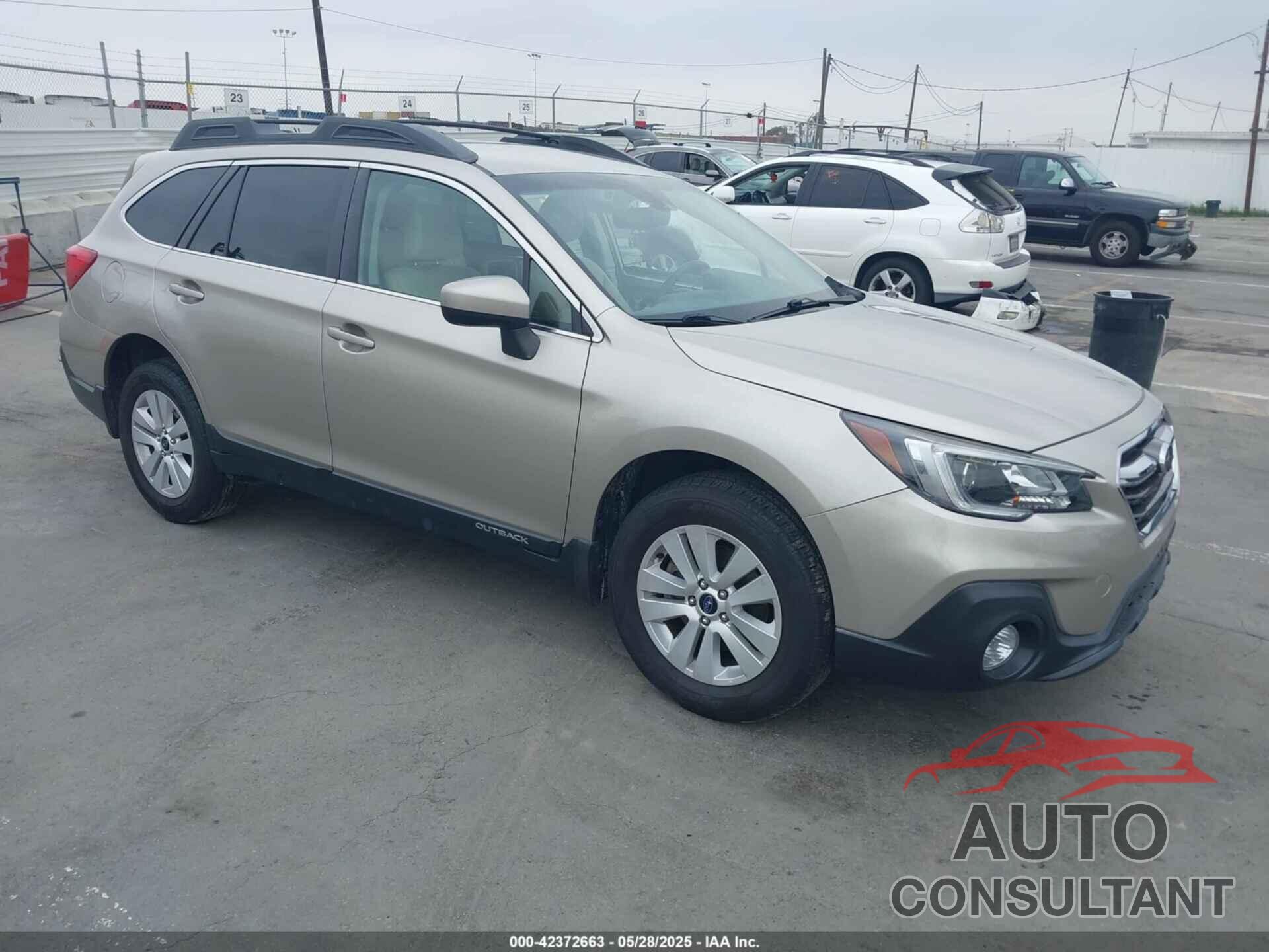 SUBARU OUTBACK 2019 - 4S4BSAFC8K3326264