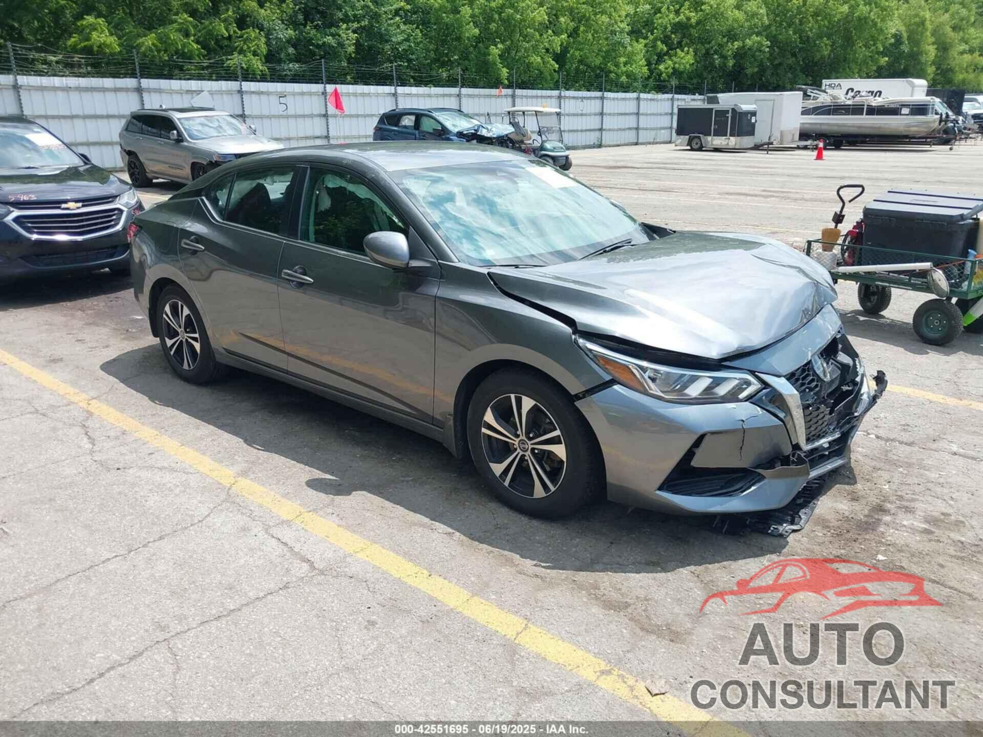 NISSAN SENTRA 2022 - 3N1AB8CV6NY217671