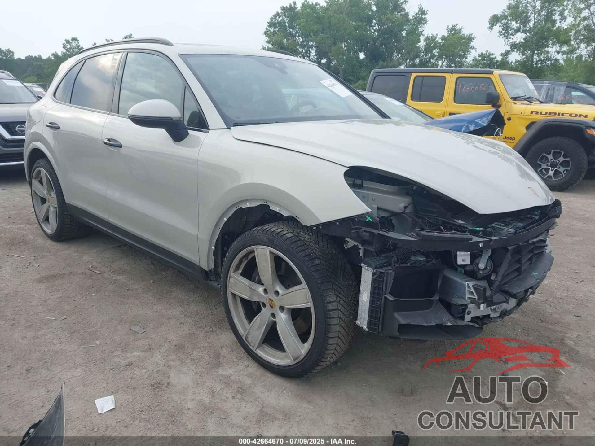 PORSCHE CAYENNE 2022 - WP1AA2AY9NDA05195
