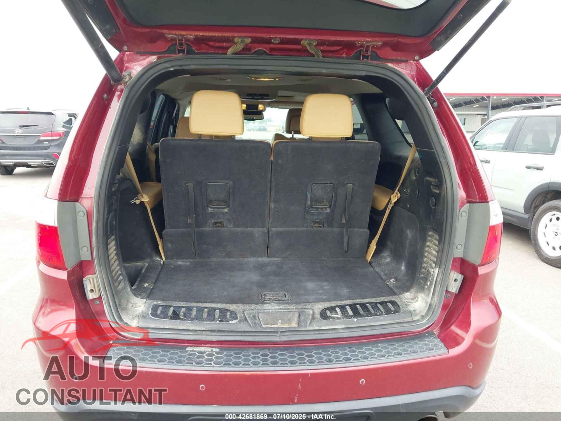 DODGE DURANGO 2013 - 1C4RDJEGXDC637943