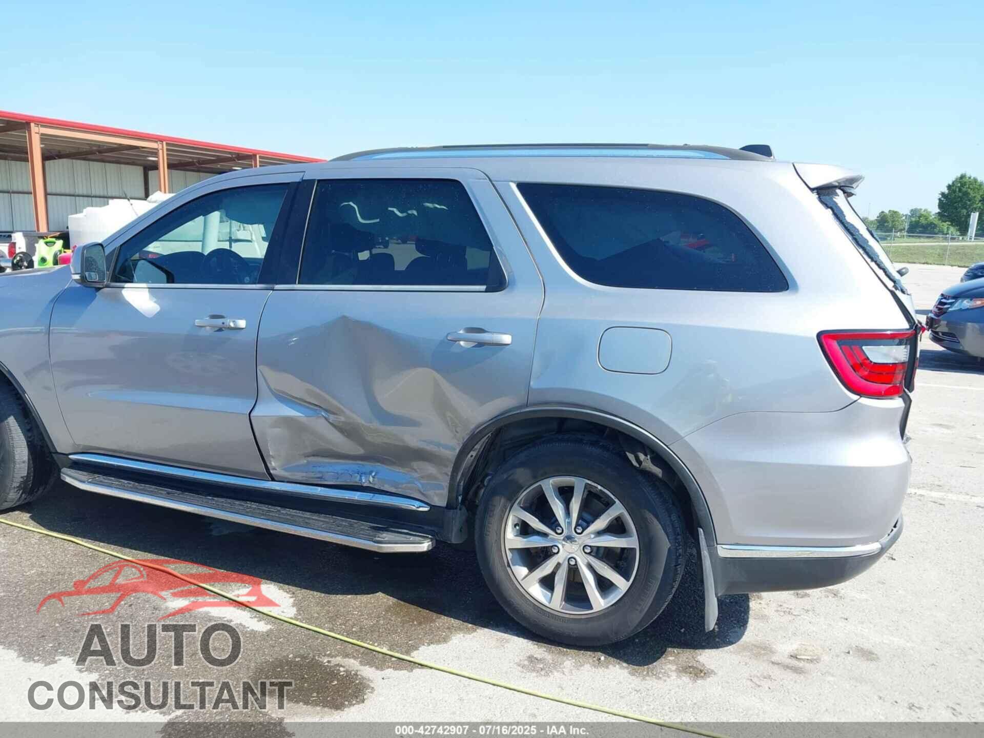 DODGE DURANGO 2016 - 1C4RDJDG3GC301959