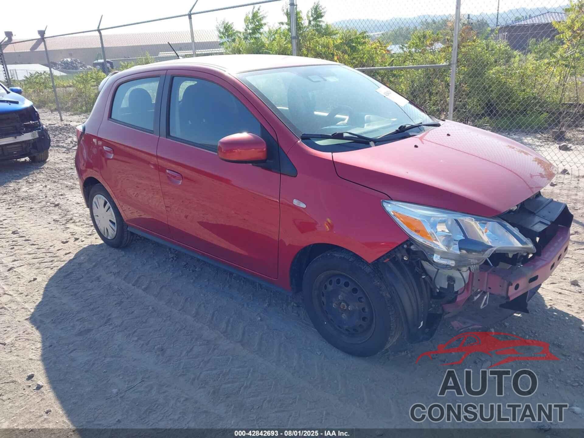 MITSUBISHI MIRAGE 2021 - ML32AUHJ9MH010207