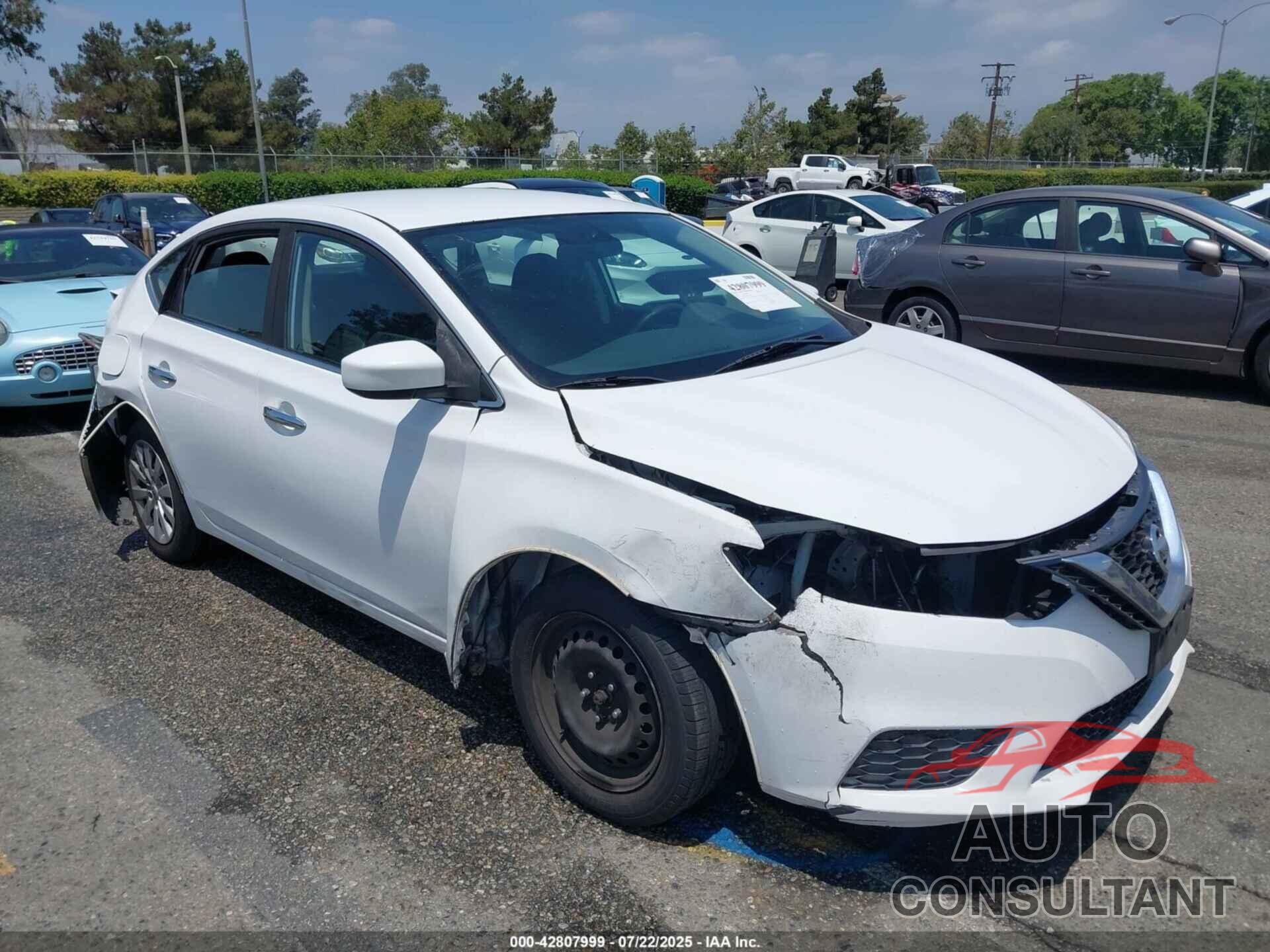 NISSAN SENTRA 2017 - 3N1AB7AP0HY215479