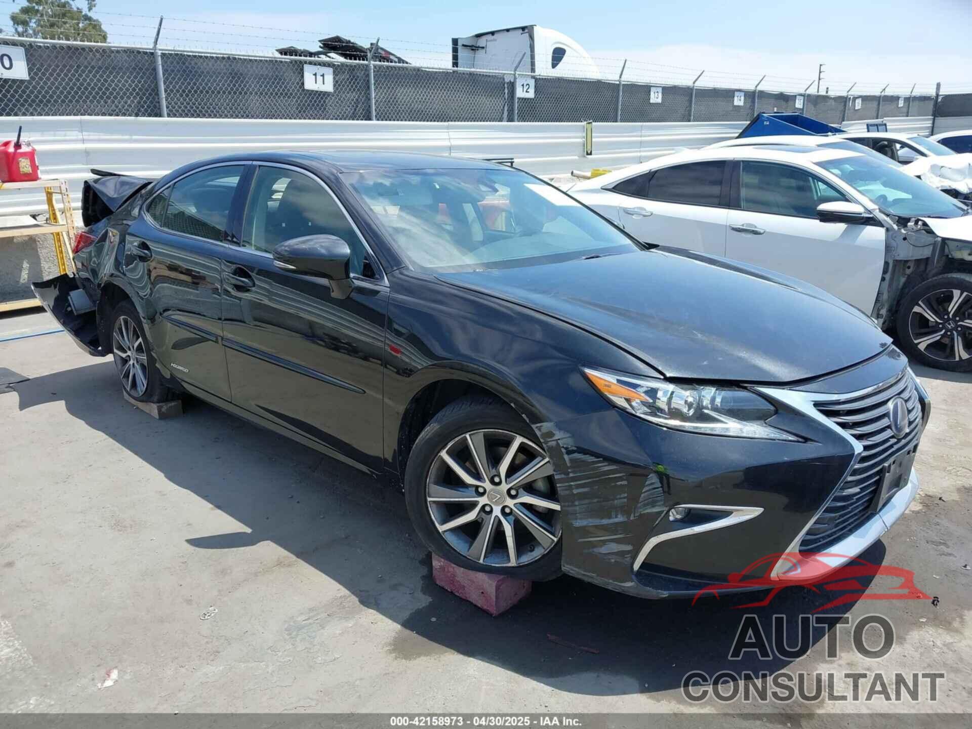 LEXUS ES 300H 2018 - JTHBW1GG5J2194268