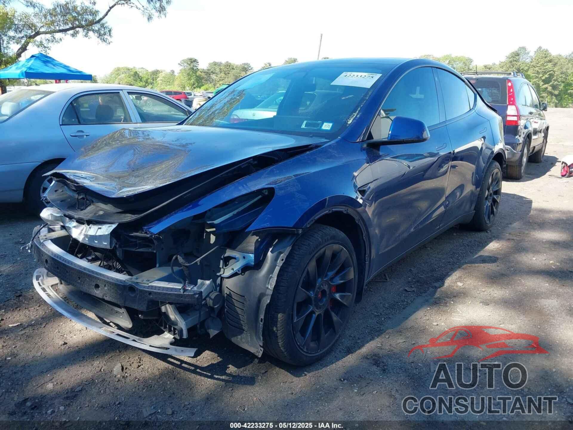 TESLA MODEL Y 2022 - 7SAYGDEE5NF314085