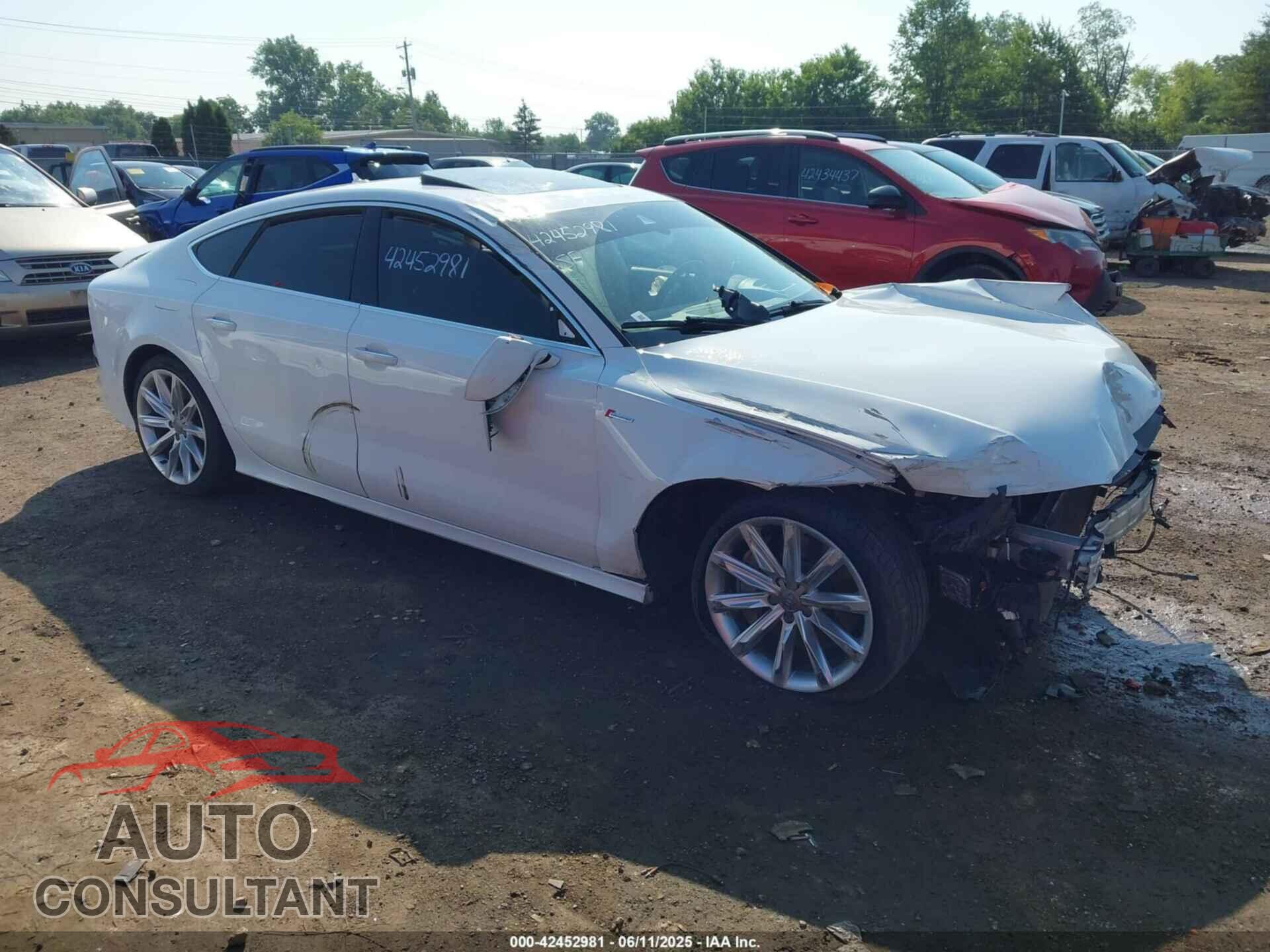 AUDI A7 2012 - WAU3GAFC1CN101990